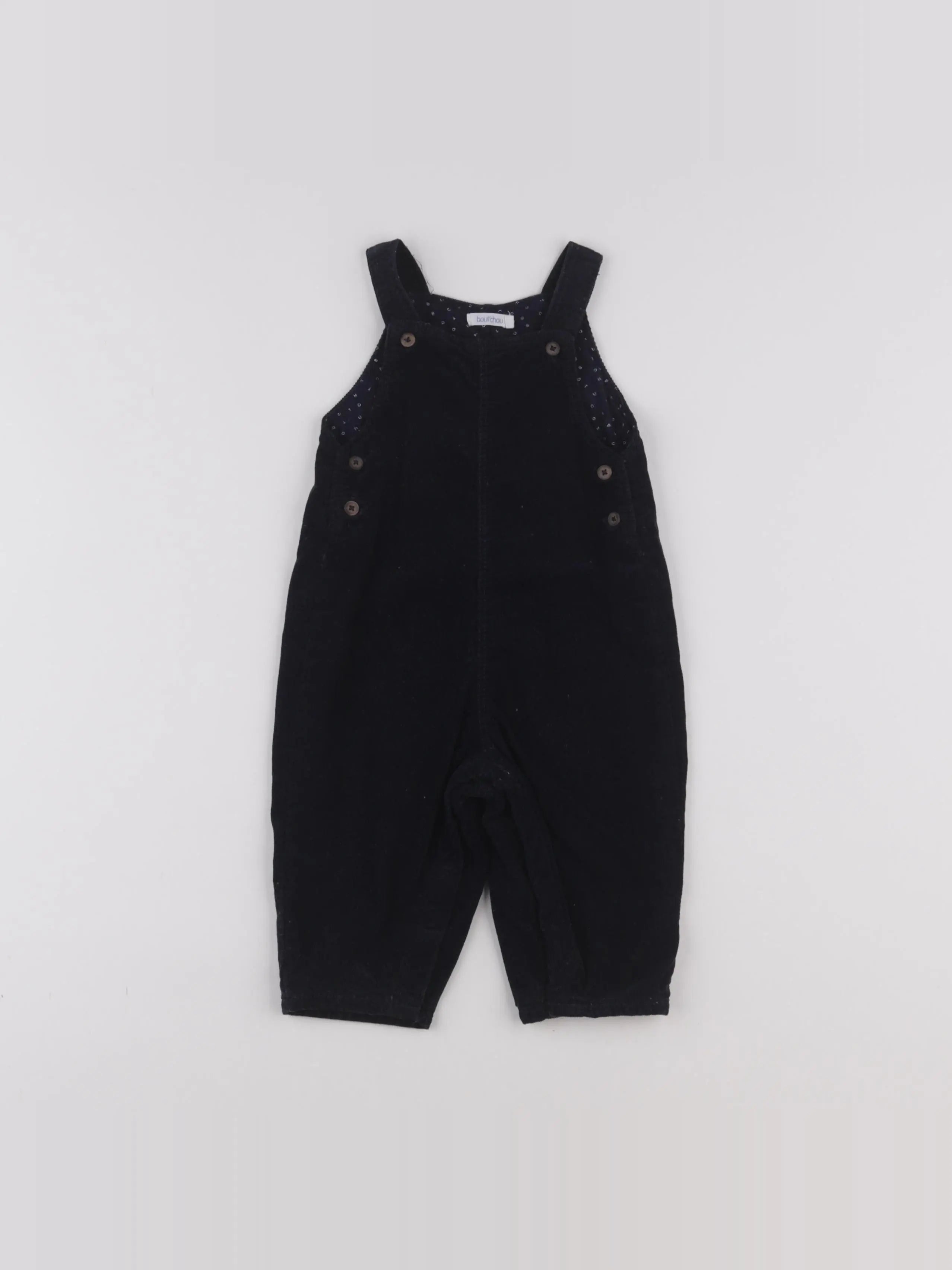 Boutchou - salopette bleu - 6 mois