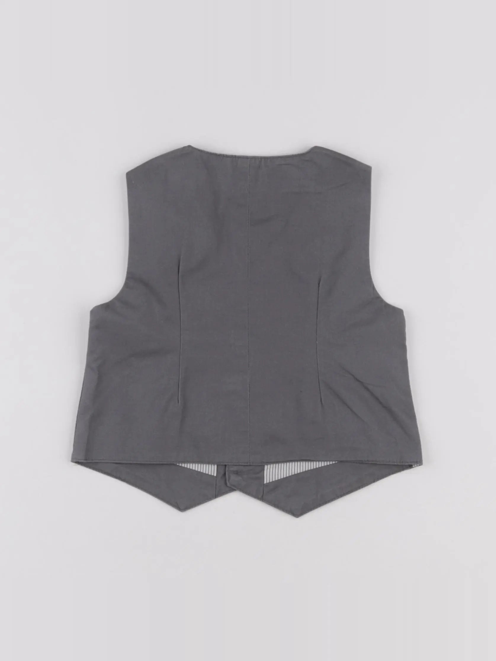 Vertbaudet - gilet gris - 18 mois