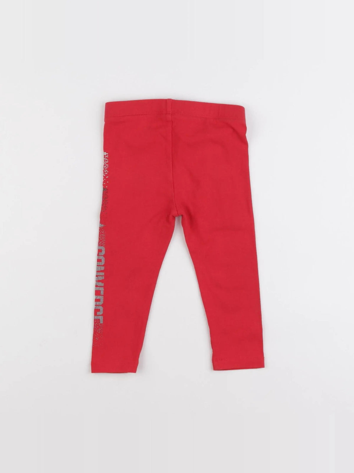 Converse - legging rouge - 18 mois