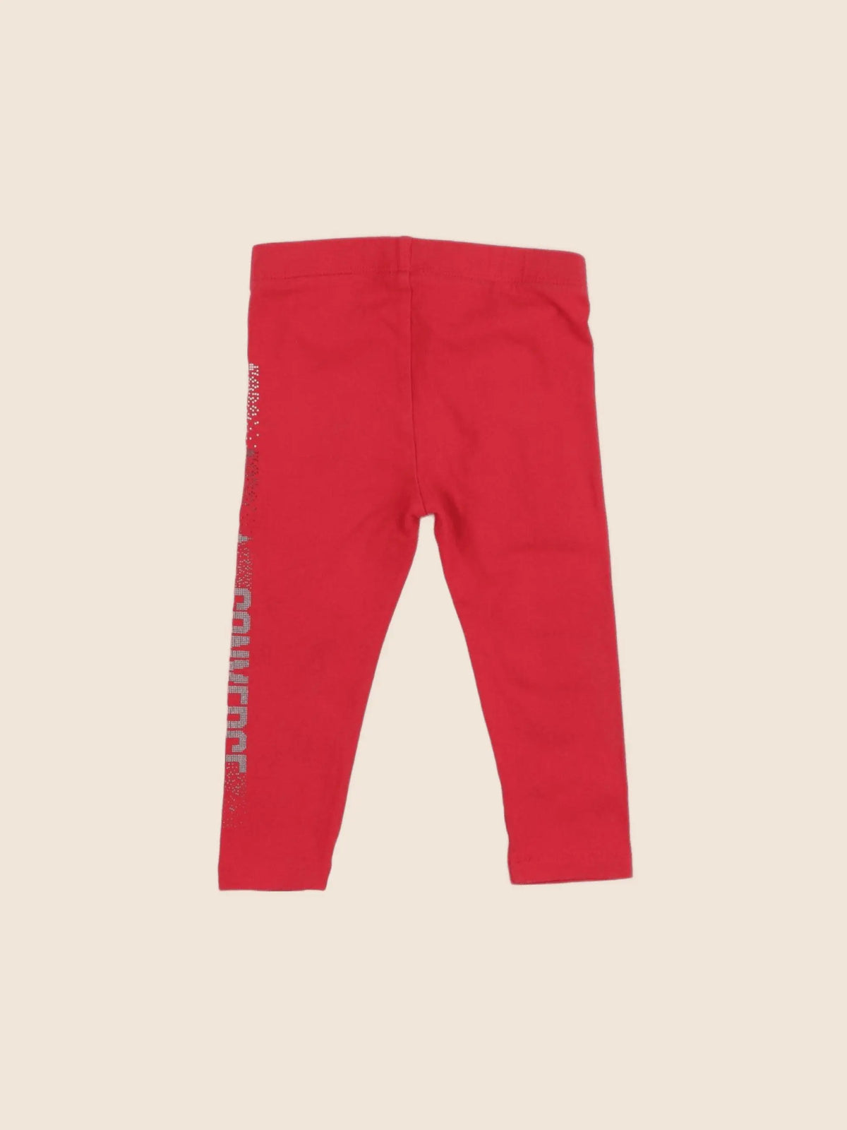 Converse - legging rouge - 18 mois