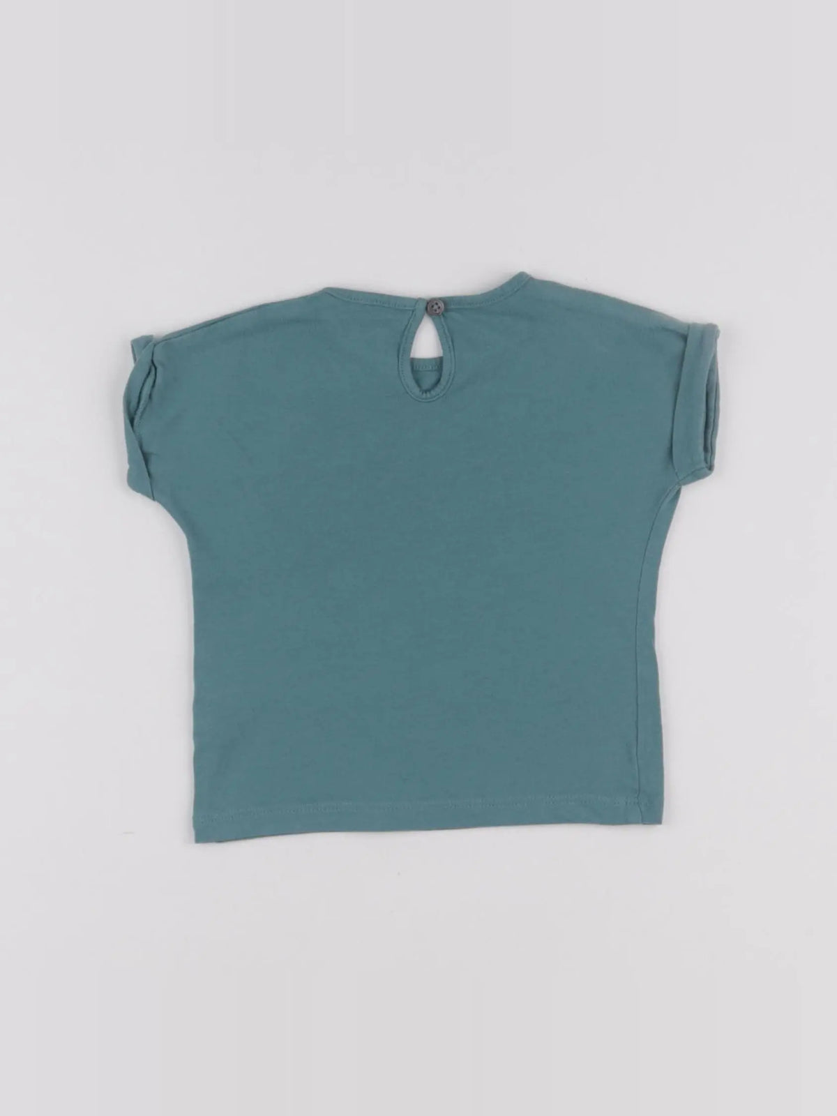 Boutchou - tee-shirt bleu - 6 mois