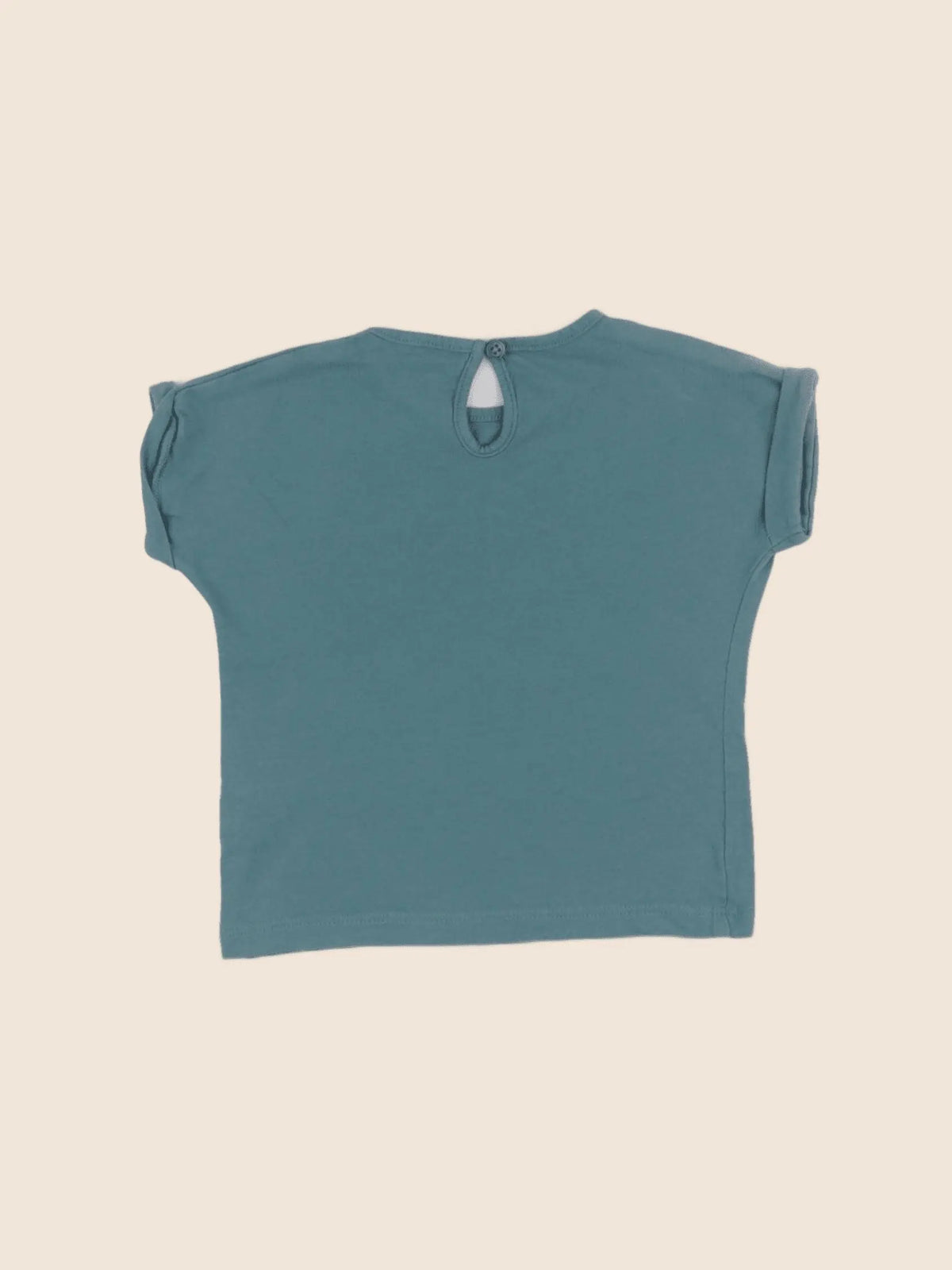 Boutchou - tee-shirt bleu - 6 mois