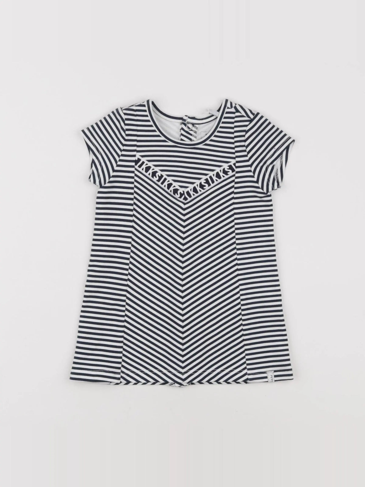 IKKS - robe bleu, blanc - 6 mois