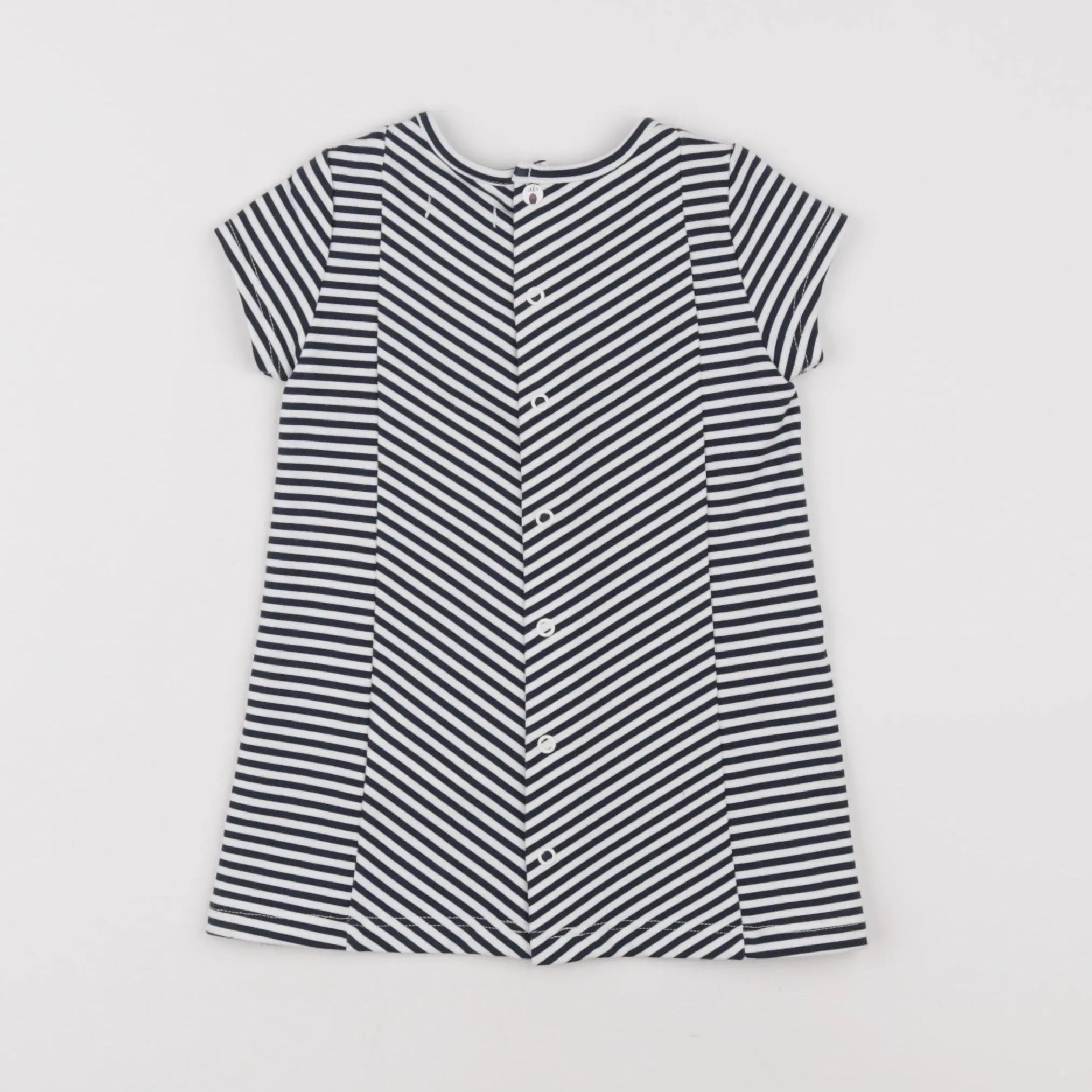 IKKS - robe bleu, blanc - 6 mois