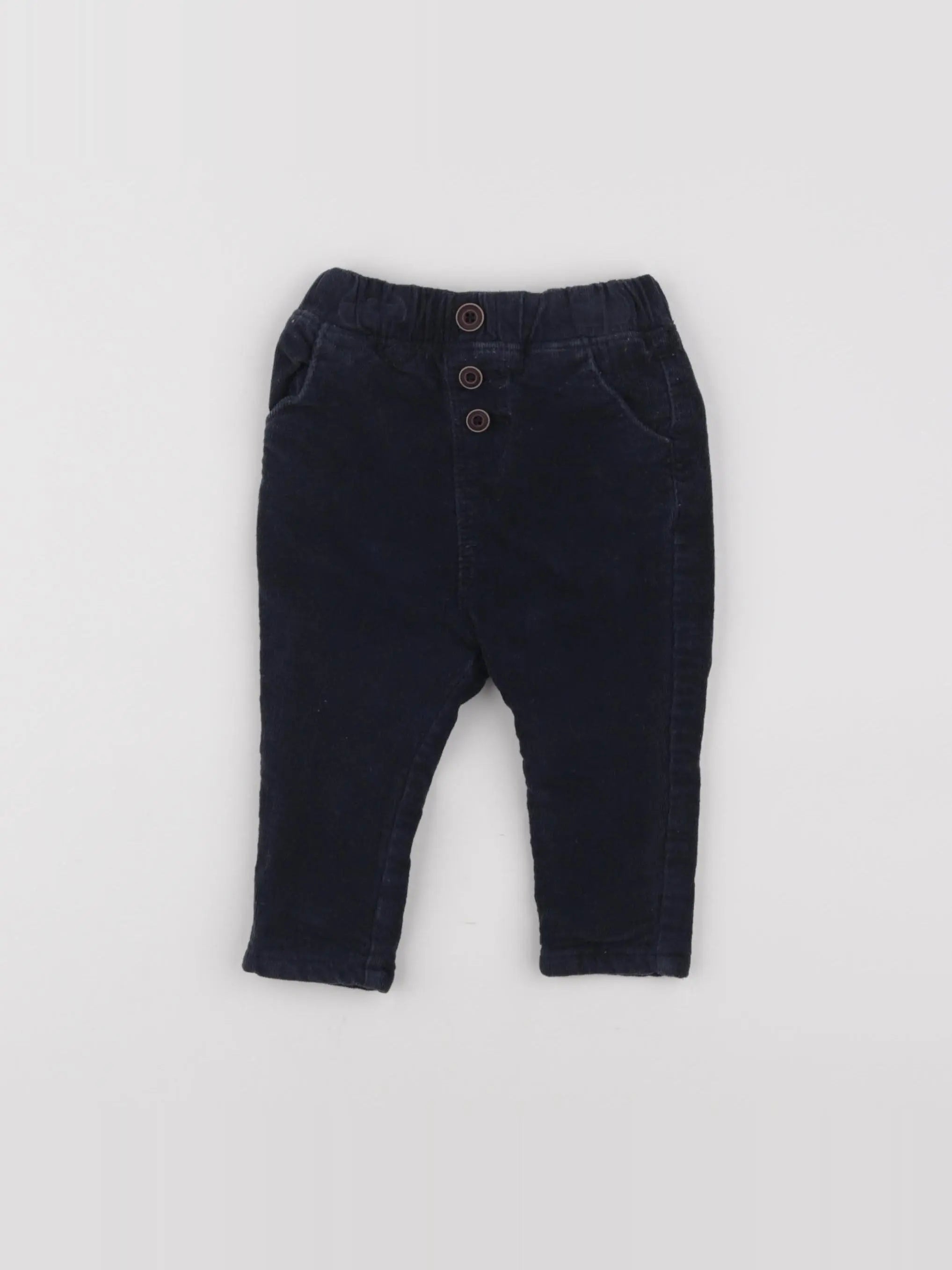 Tape à l'oeil - pantalon bleu - 6 mois