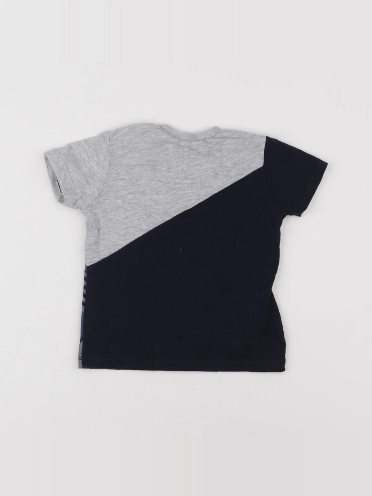 IKKS - tee-shirt bleu, gris - 6 mois