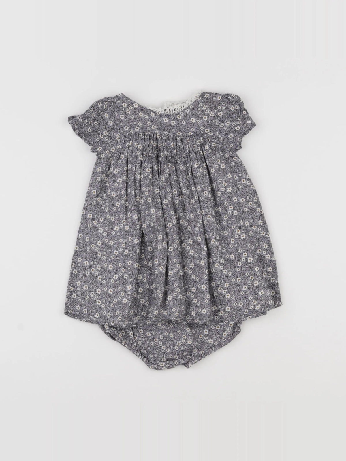 Boutchou - robe violet - 3 mois