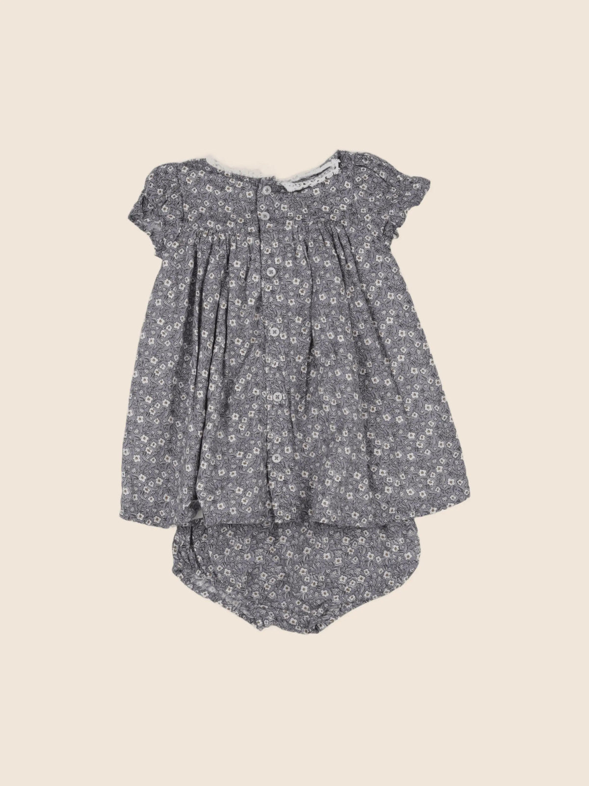 Boutchou - robe violet - 3 mois