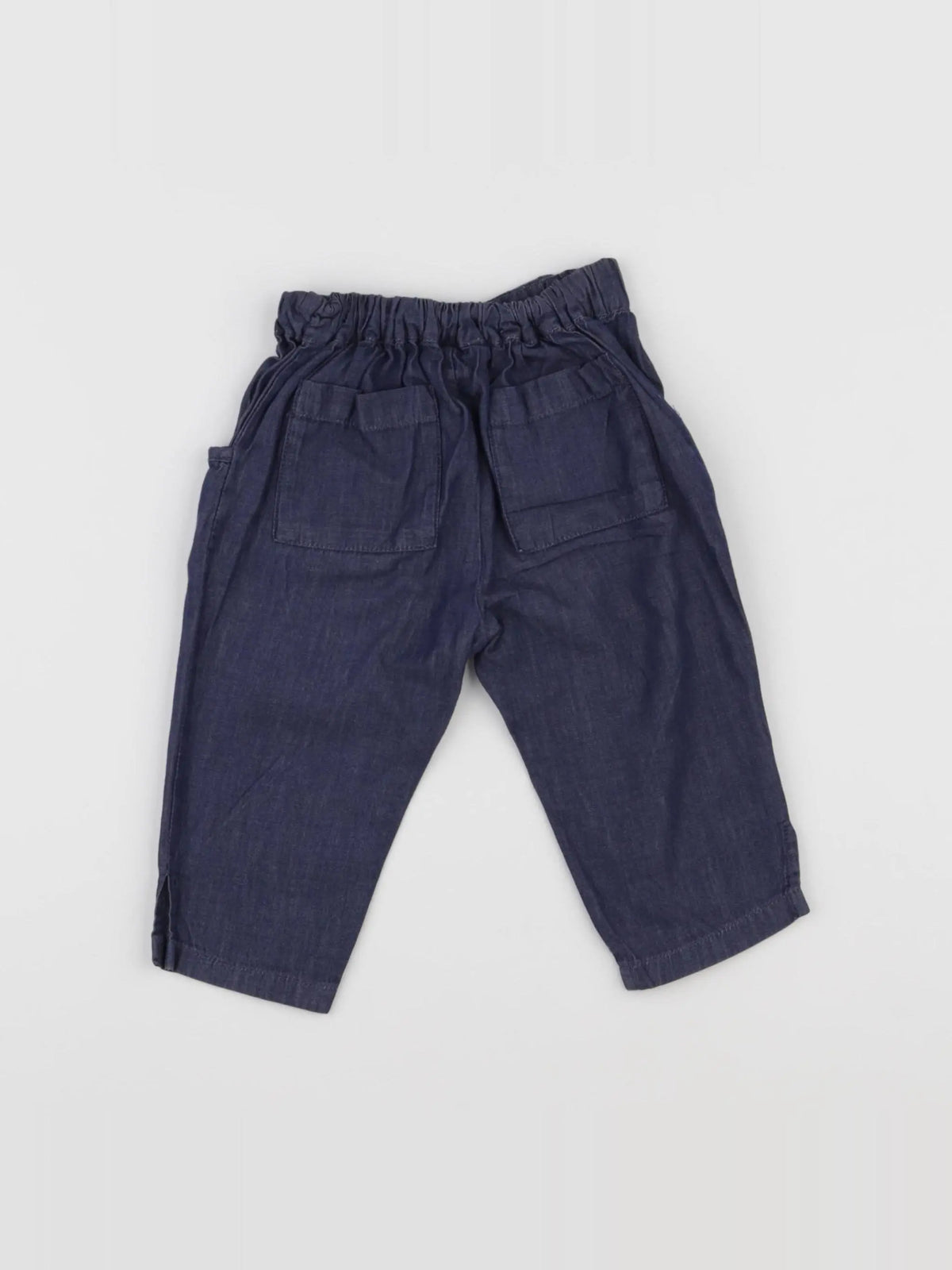 Jacadi - pantalon bleu - 12 mois