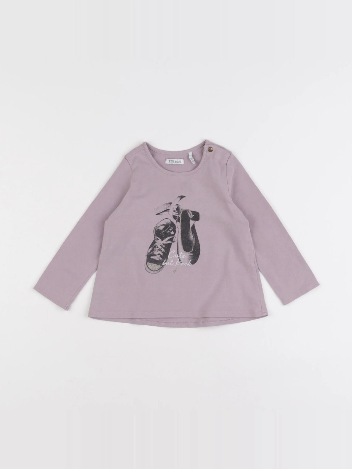 IKKS - tee-shirt violet - 18 mois