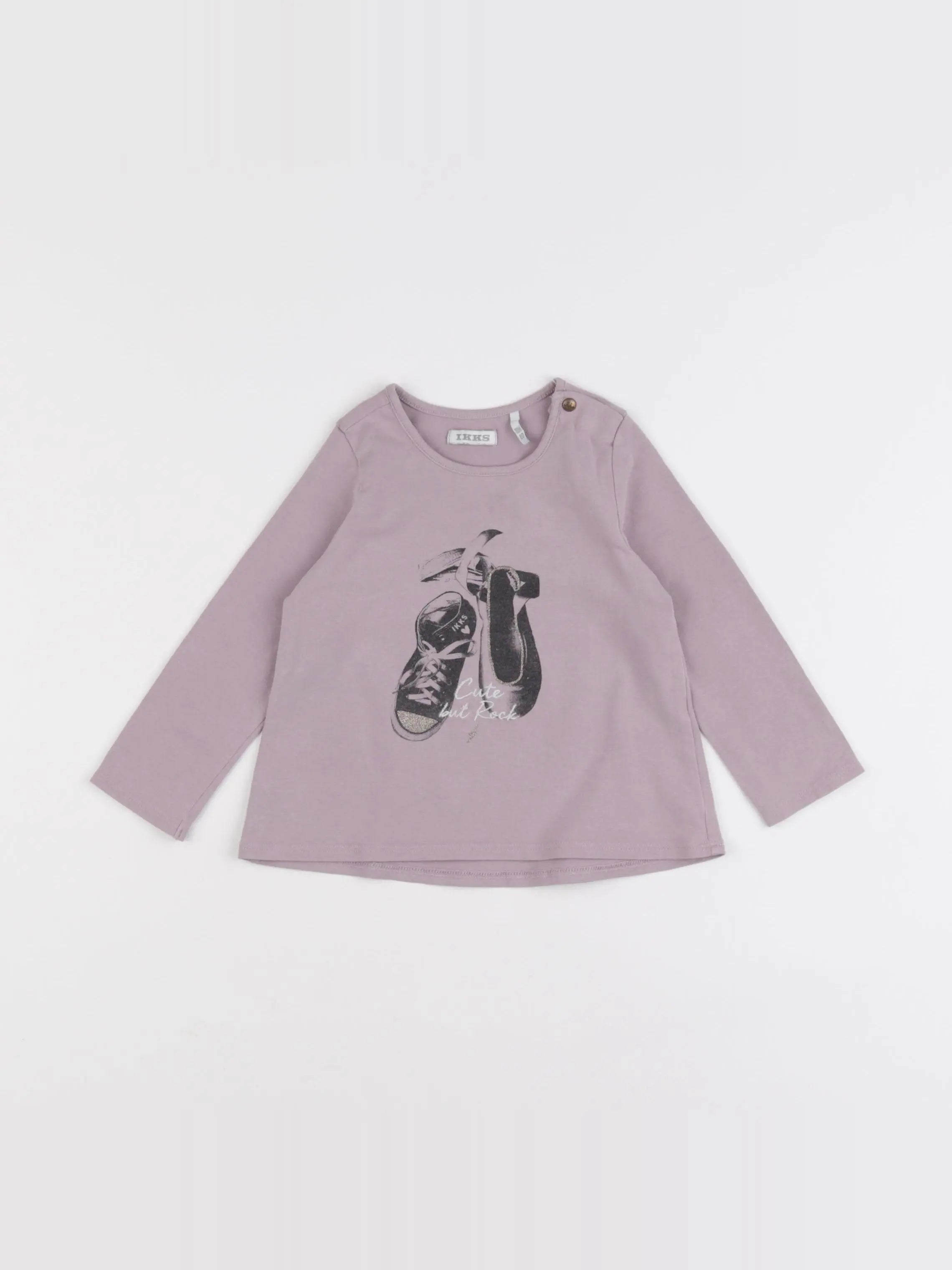 IKKS - tee-shirt violet - 18 mois