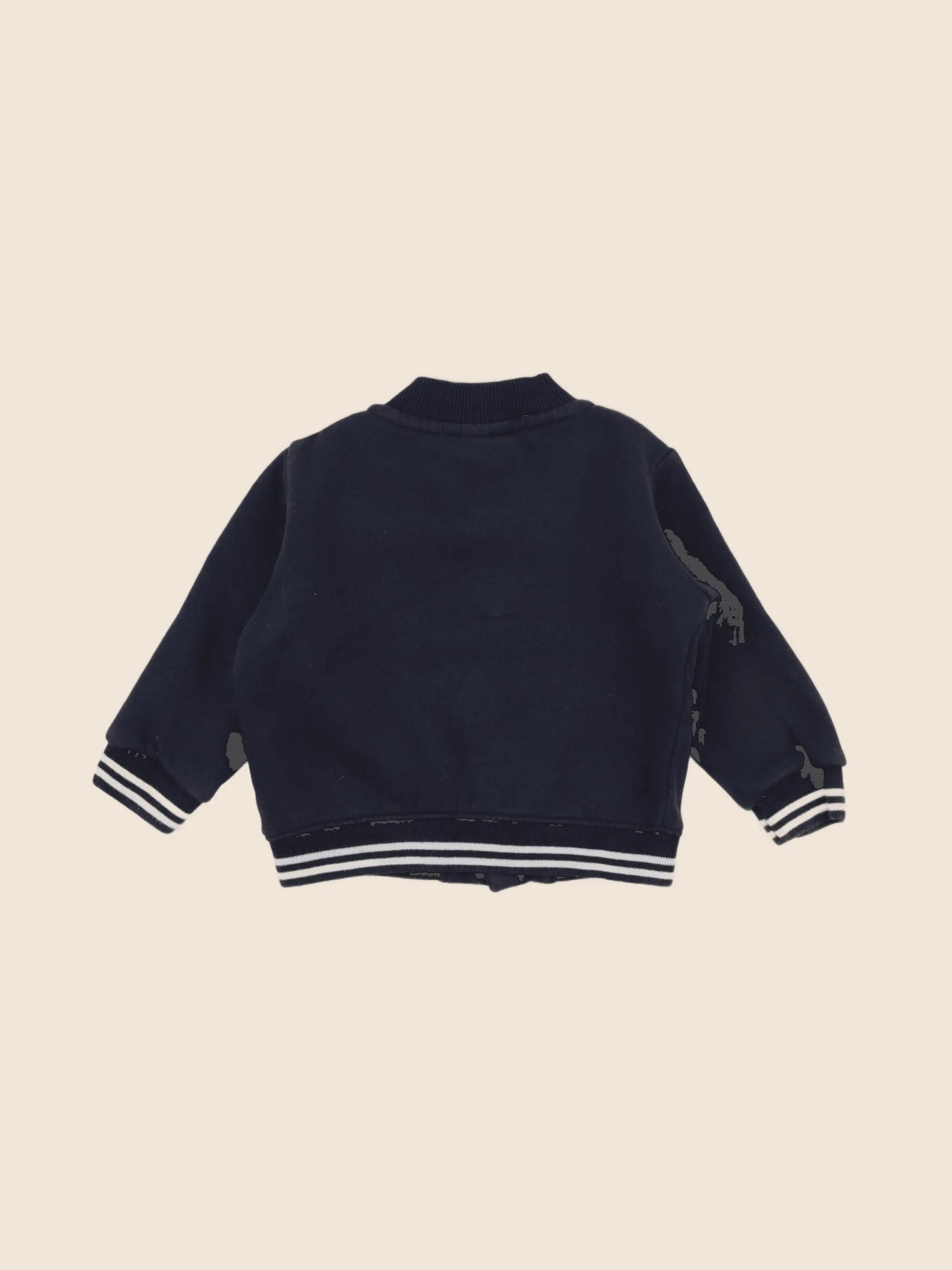 Tape à l'oeil - sweat bleu - 12 mois