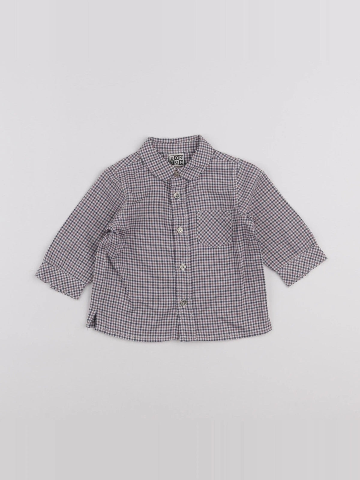 Bonton - chemise multicolore - 6 mois