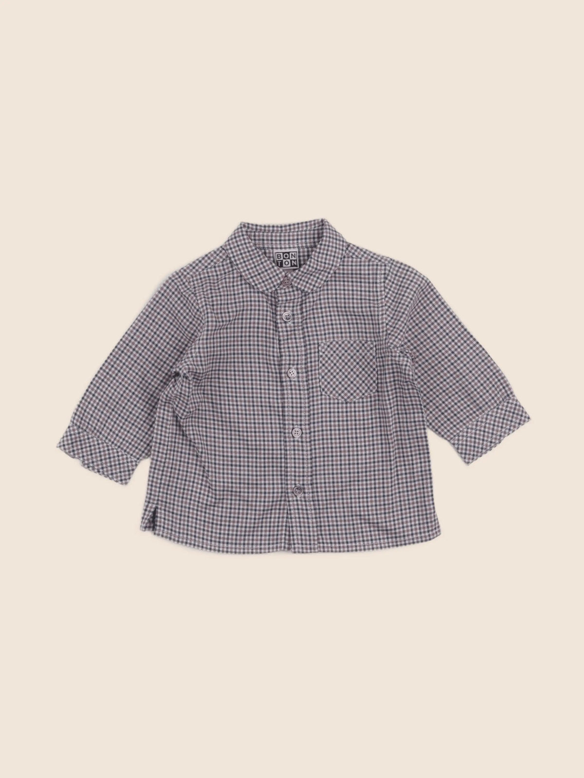 Bonton - chemise multicolore - 6 mois
