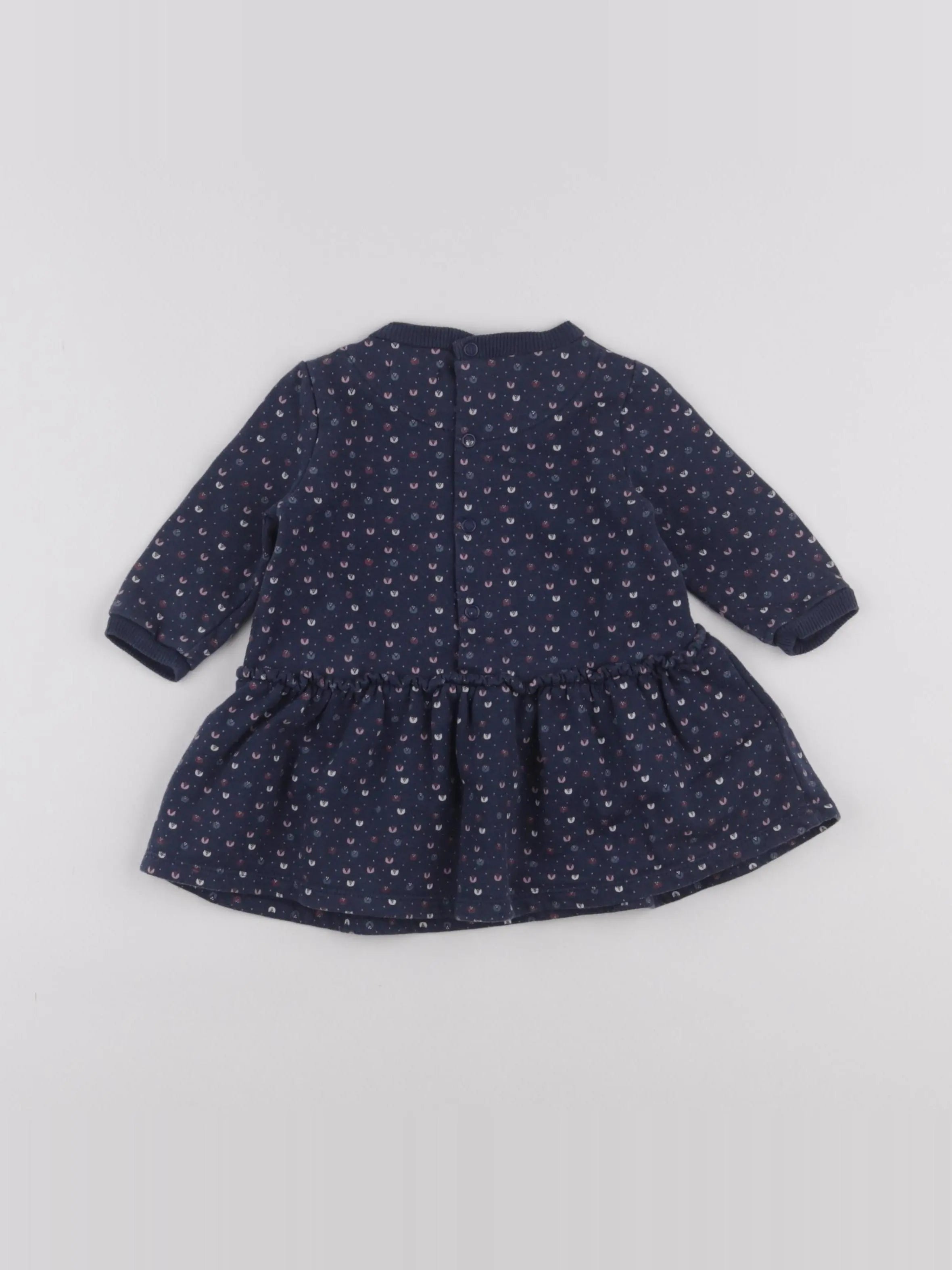 Boutchou - robe bleu - 6 mois