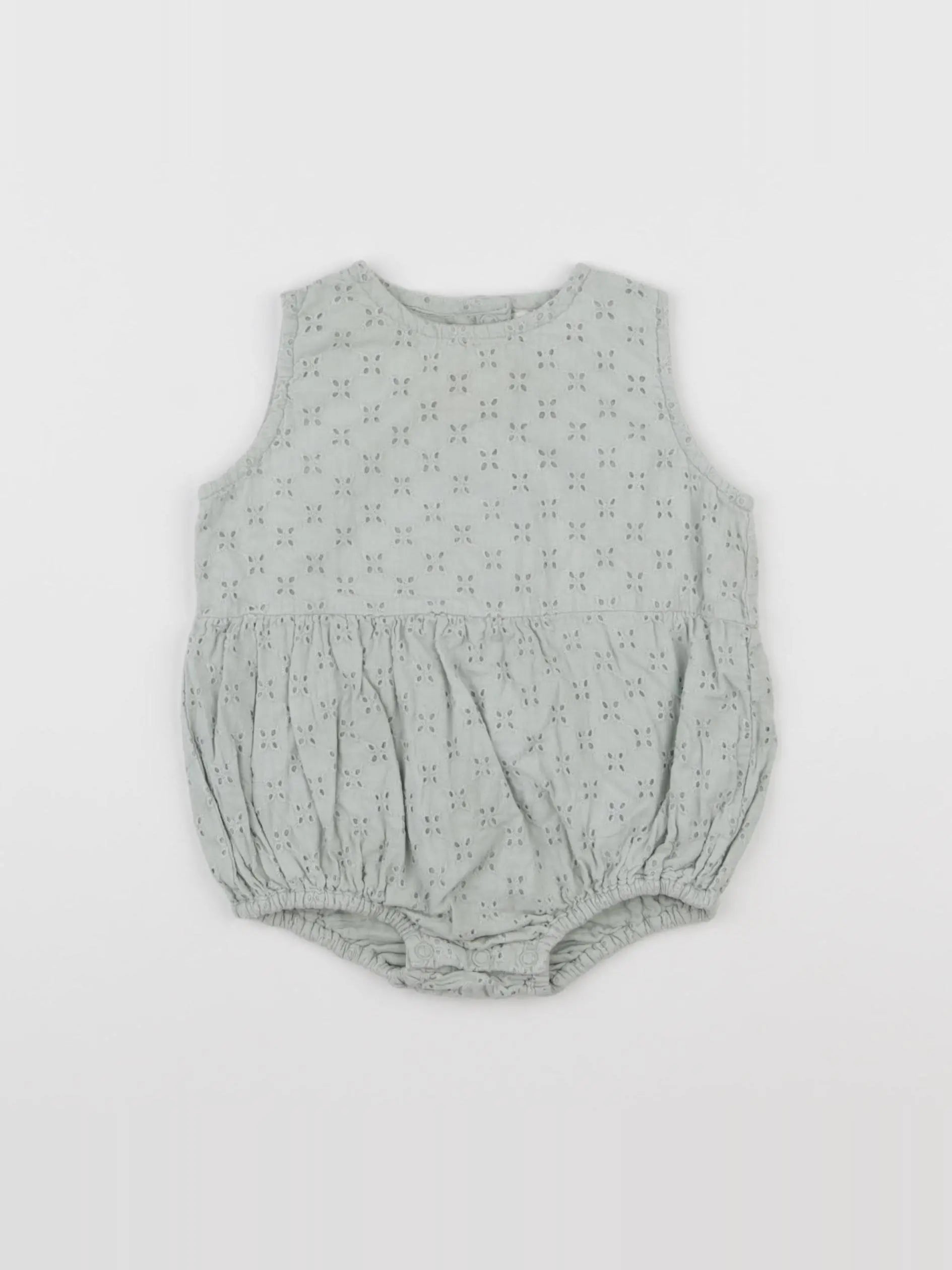 Bouchara - combinaison vert - 6 mois