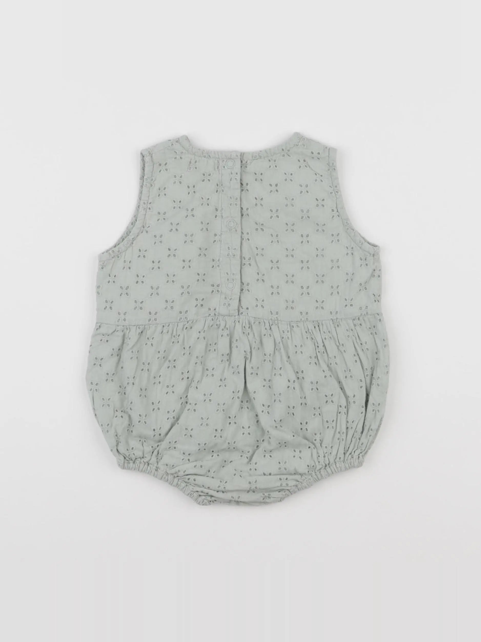 Bouchara - combinaison vert - 6 mois