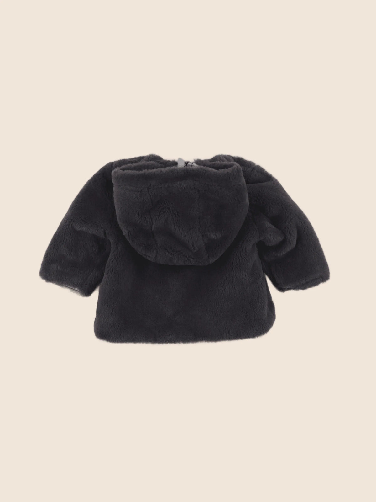 Vertbaudet - manteau réversible gris - 6 mois