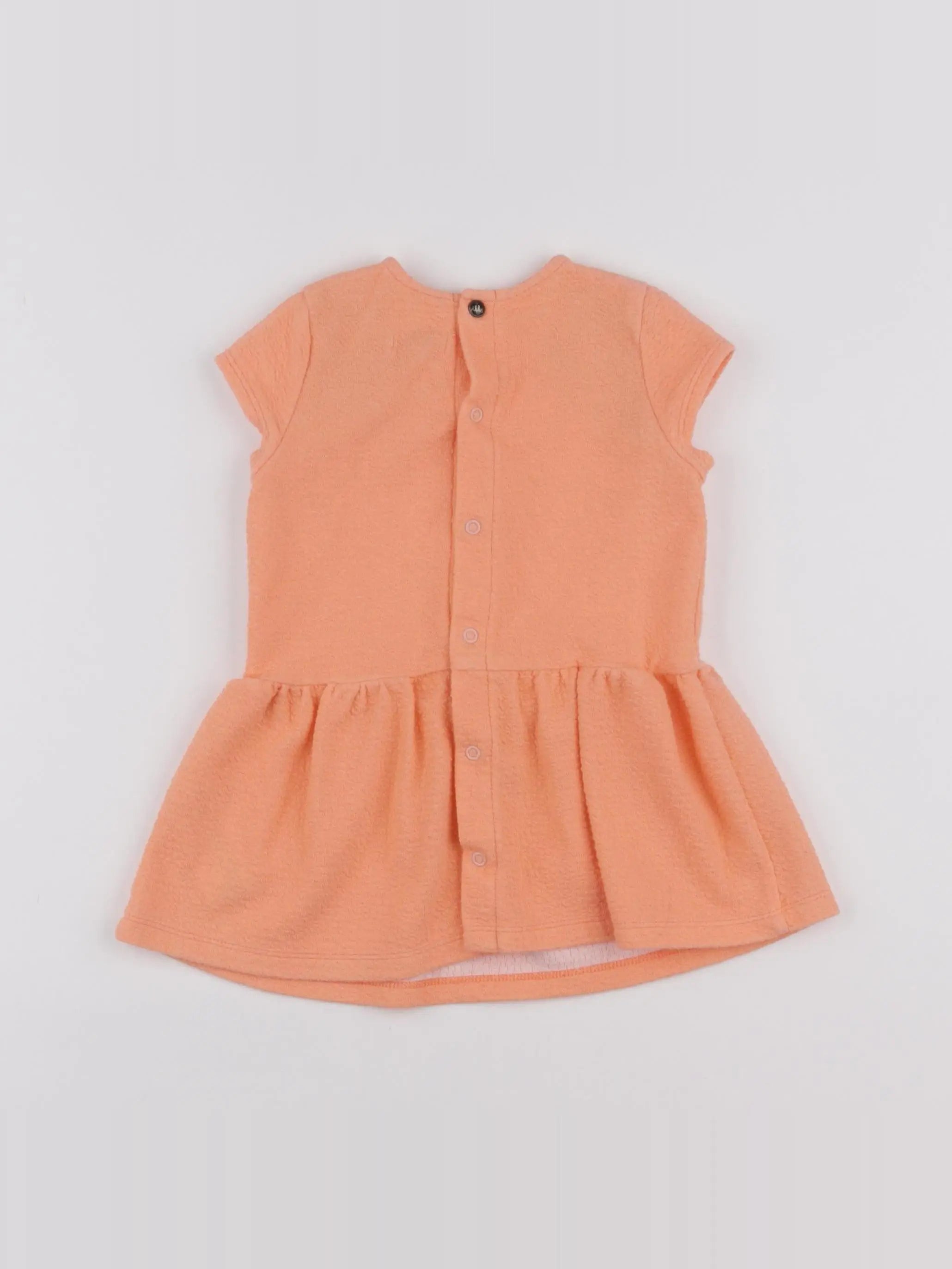 IKKS - robe orange - 12 mois