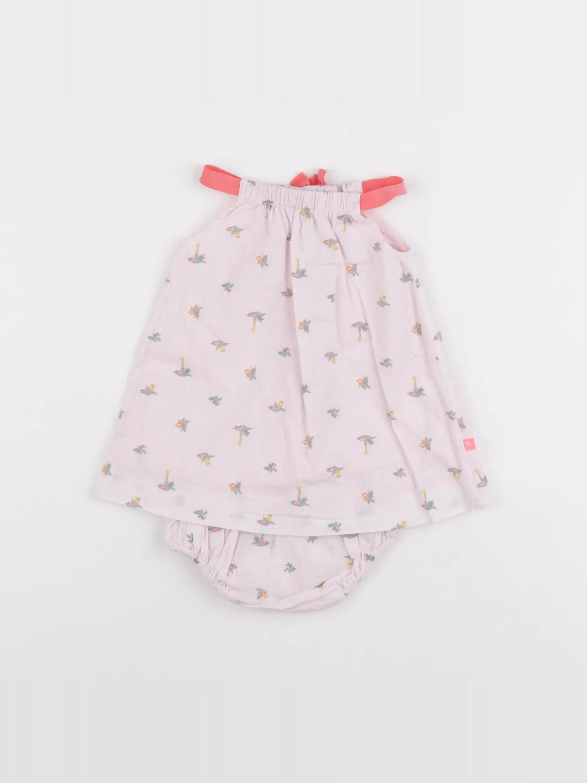 Cadet Rousselle - robe rose - 3 mois