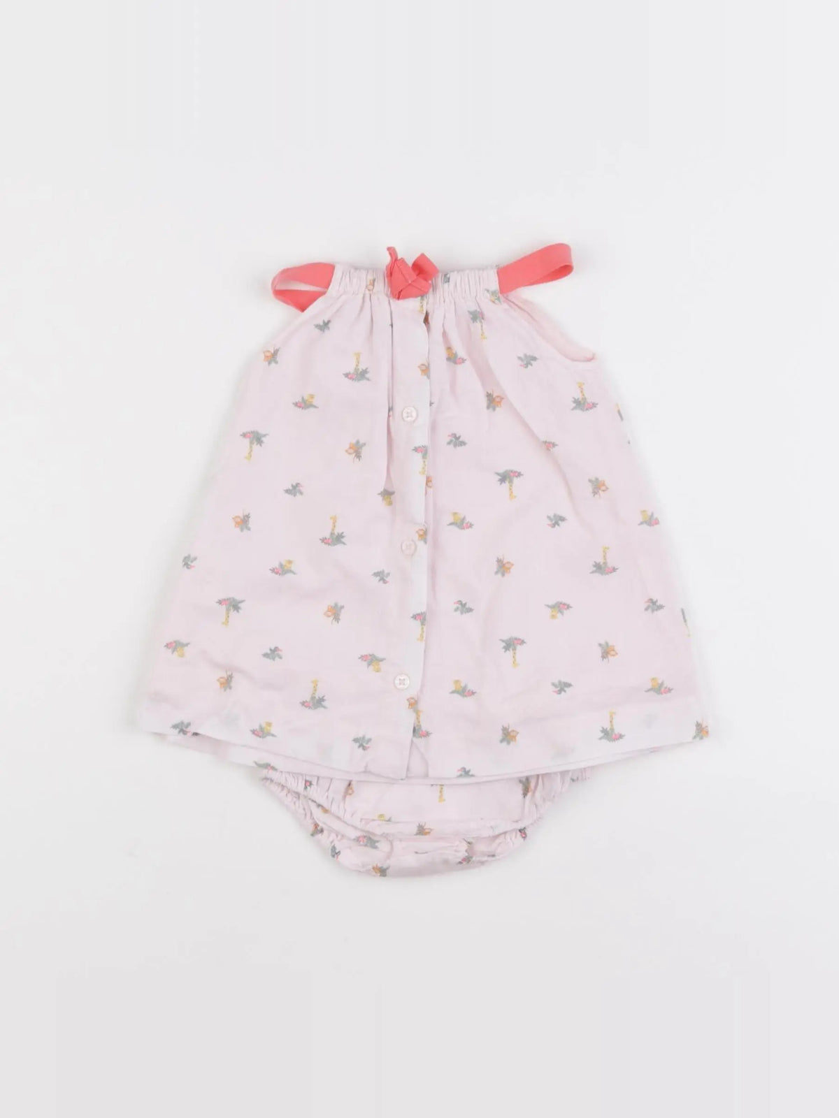 Cadet Rousselle - robe rose - 3 mois