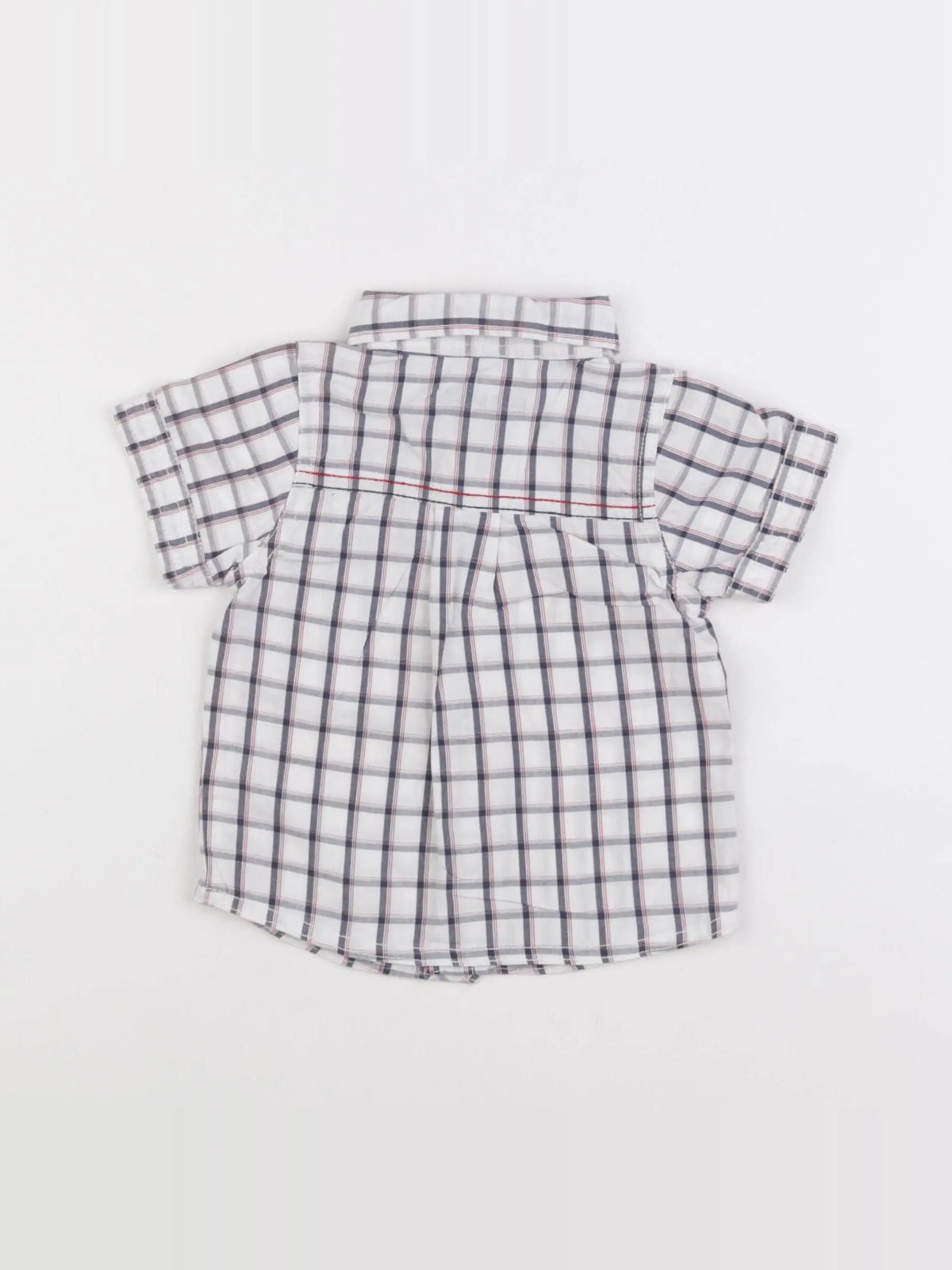 Tape à l'oeil - chemise bleu, blanc - 12 mois