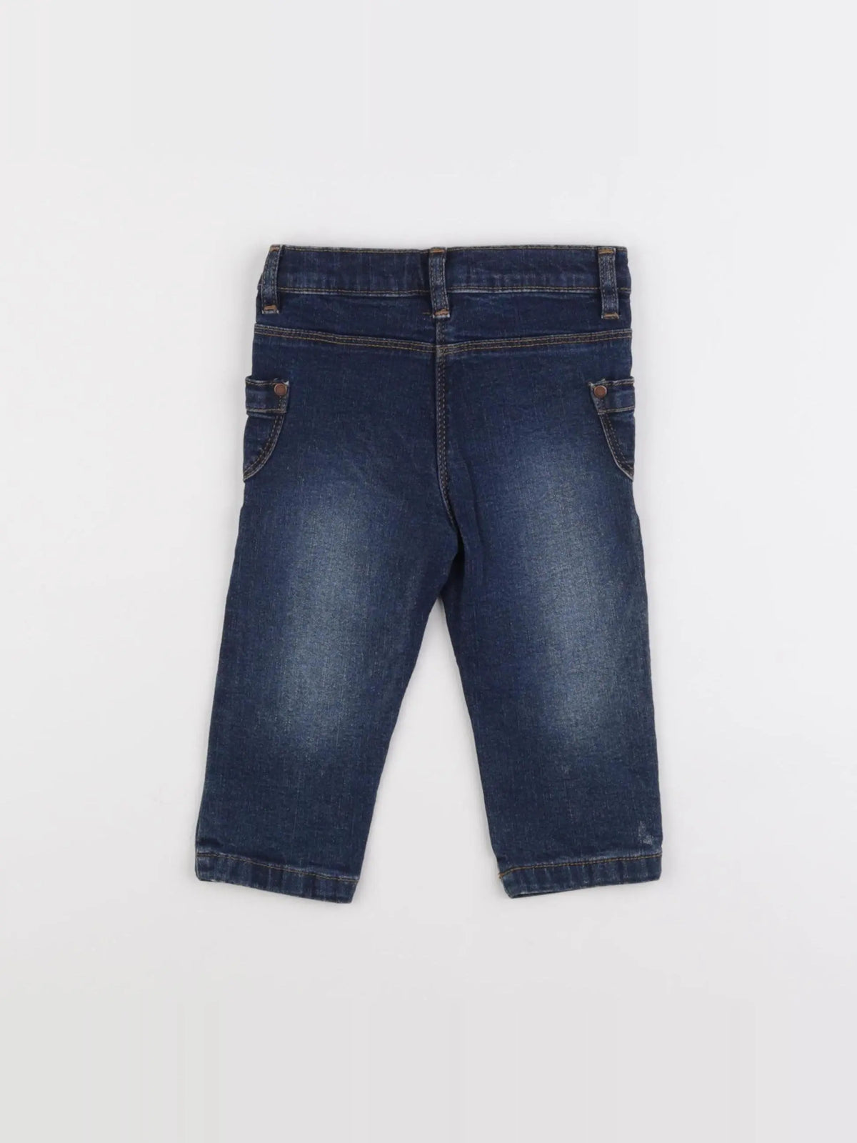 Vertbaudet - jean bleu - 9 mois