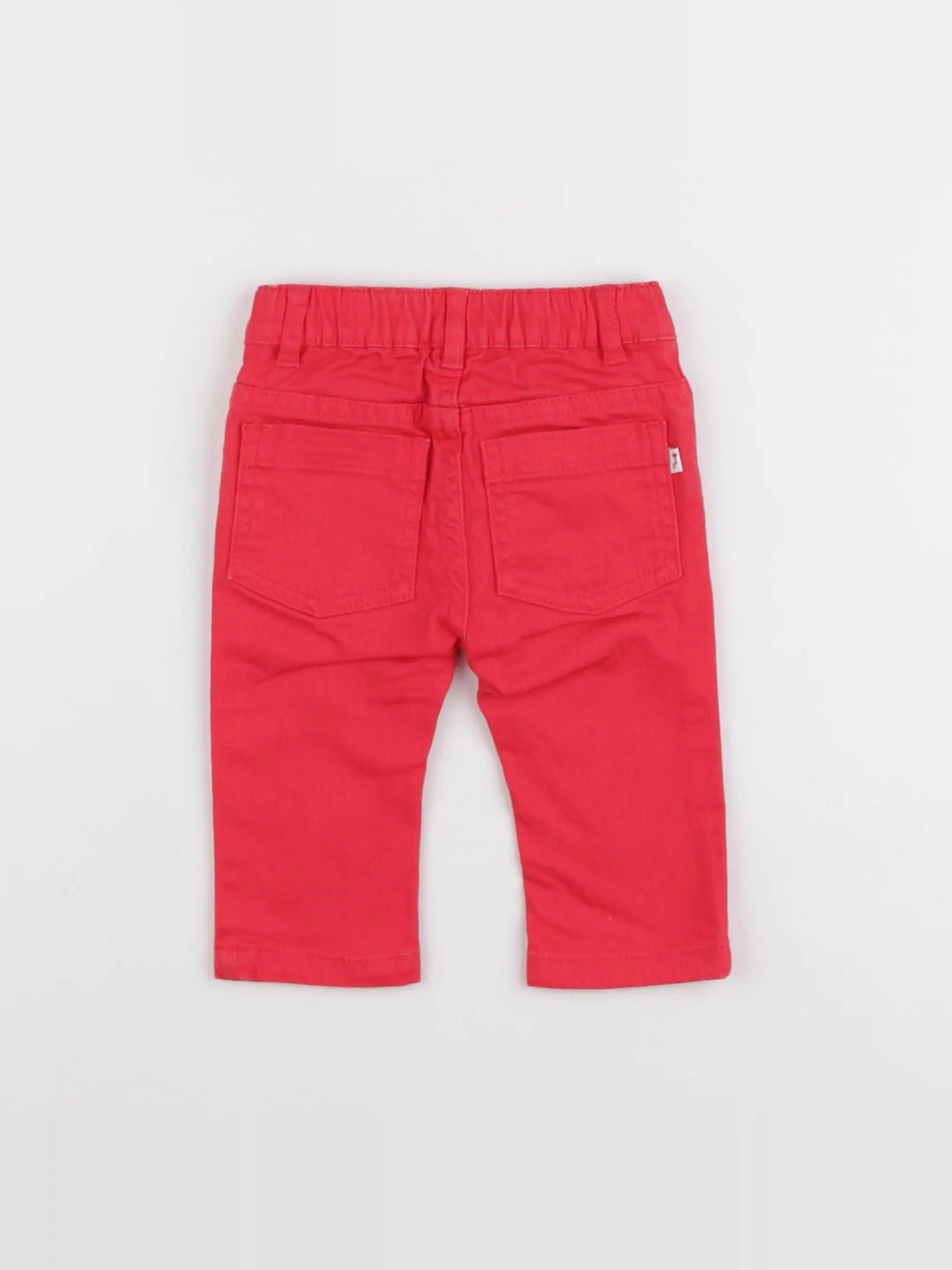 Jacadi - jean rouge - 6 mois