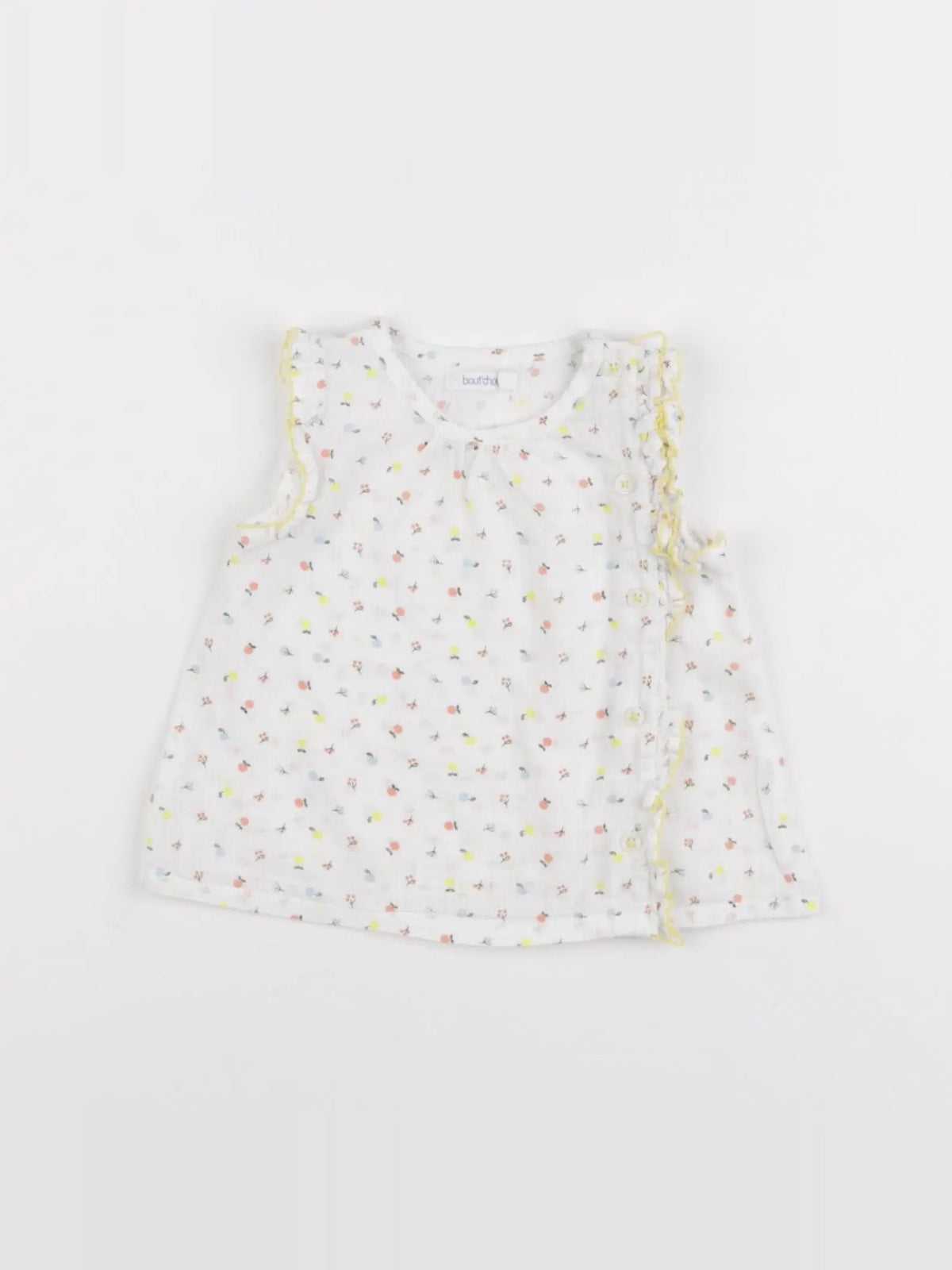 Boutchou - blouse multicolore - 3 mois