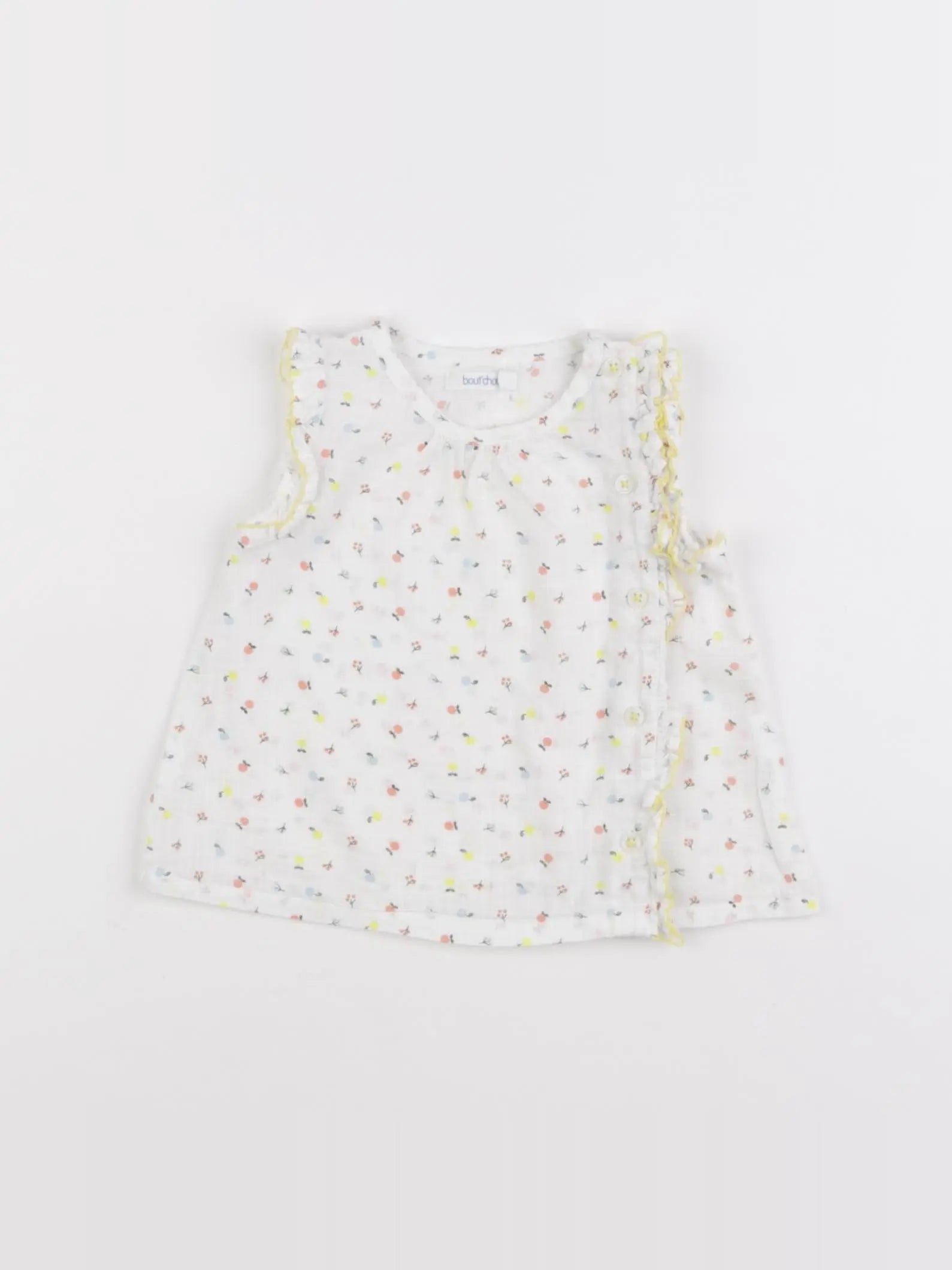 Boutchou - blouse multicolore - 3 mois