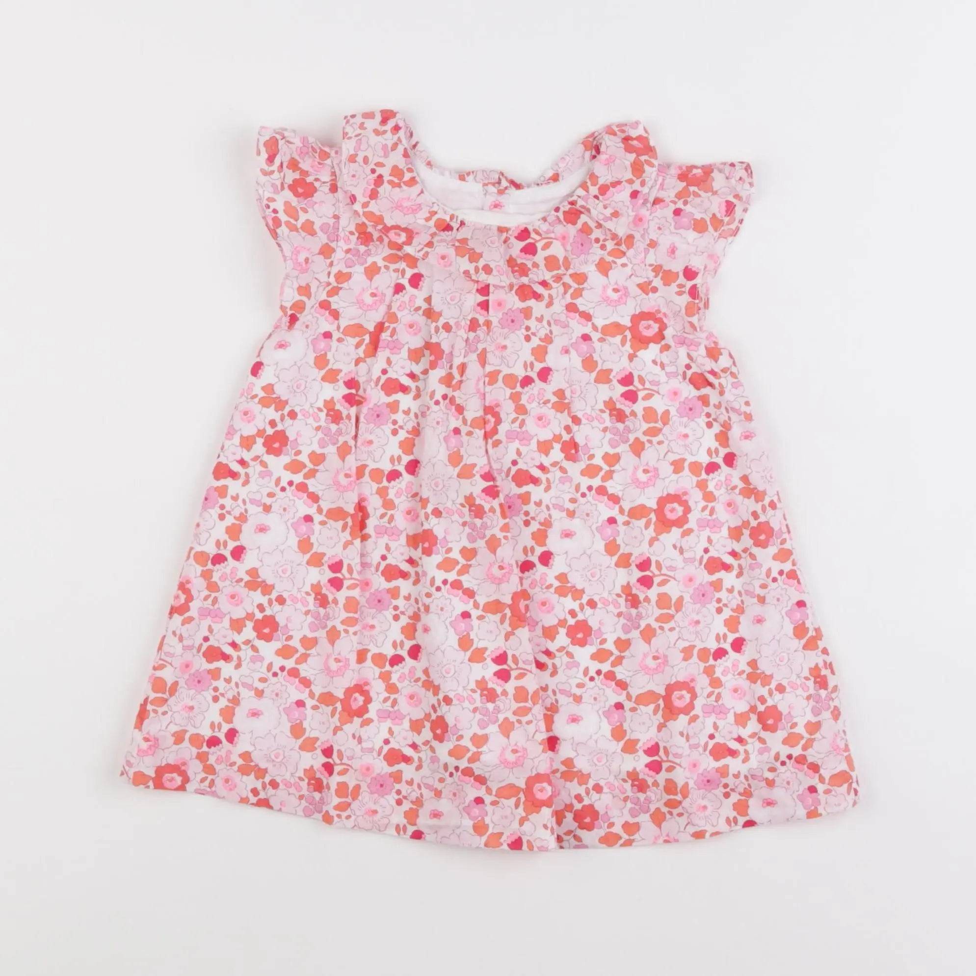 Jacadi - robe liberty multicolore - 12 mois