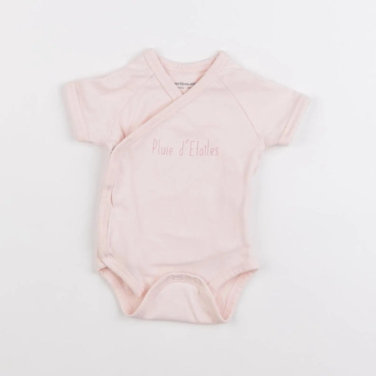 Vertbaudet - body rose - 3 mois