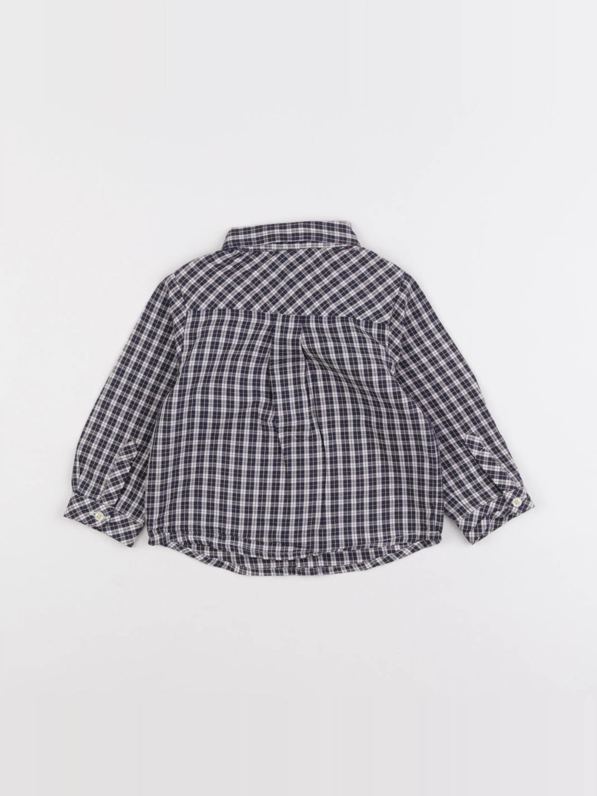 Jacadi - chemise bleu - 12 mois