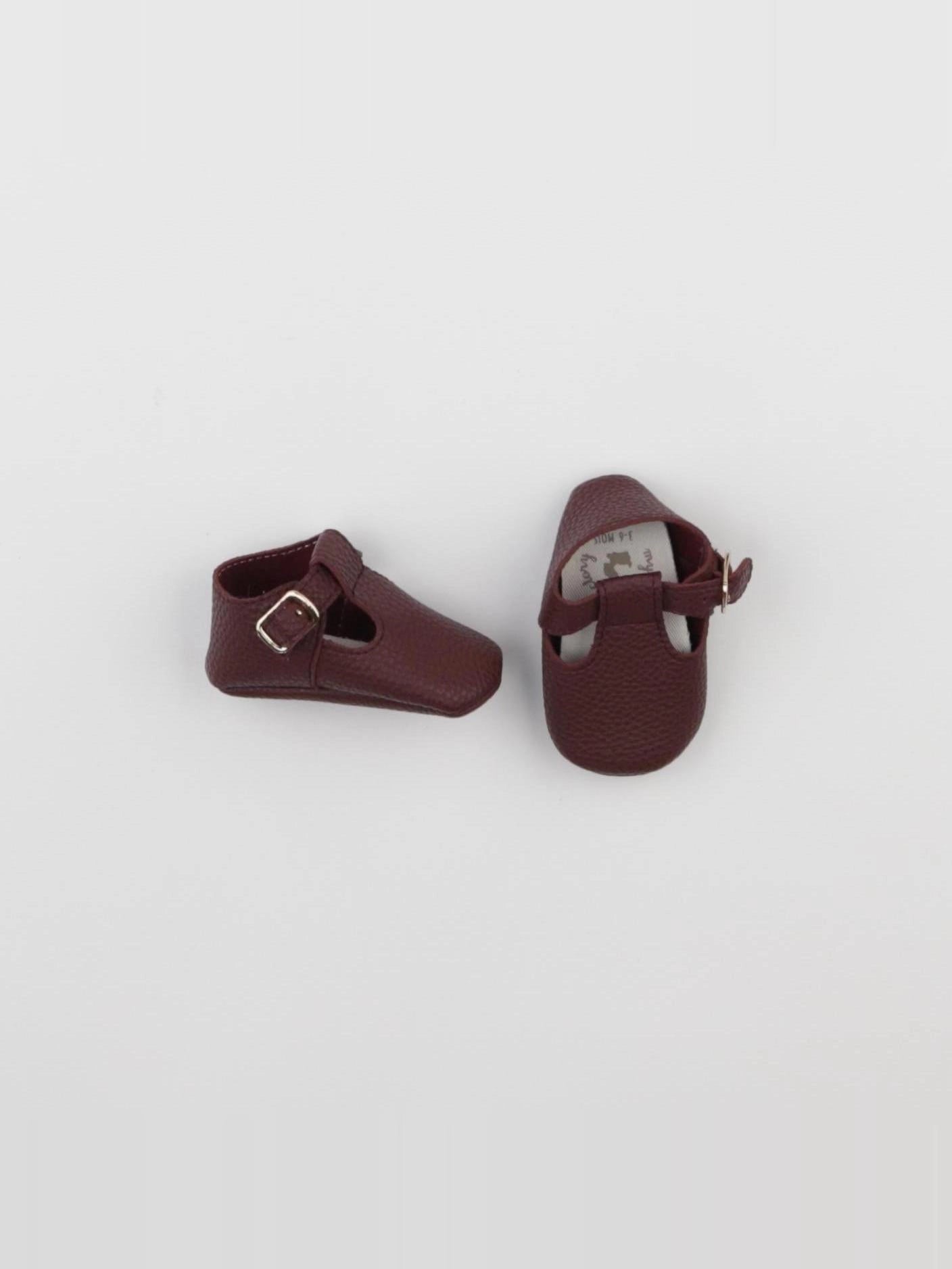 My Baby Factory - chaussons marron - pointure 17