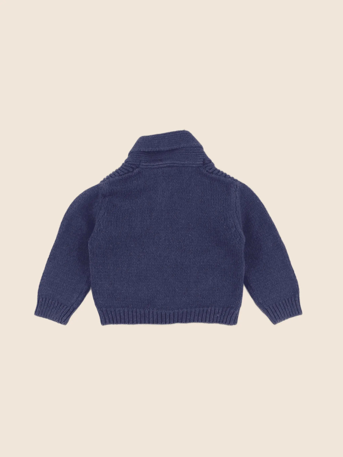 Boutchou - gilet bleu - 6 mois