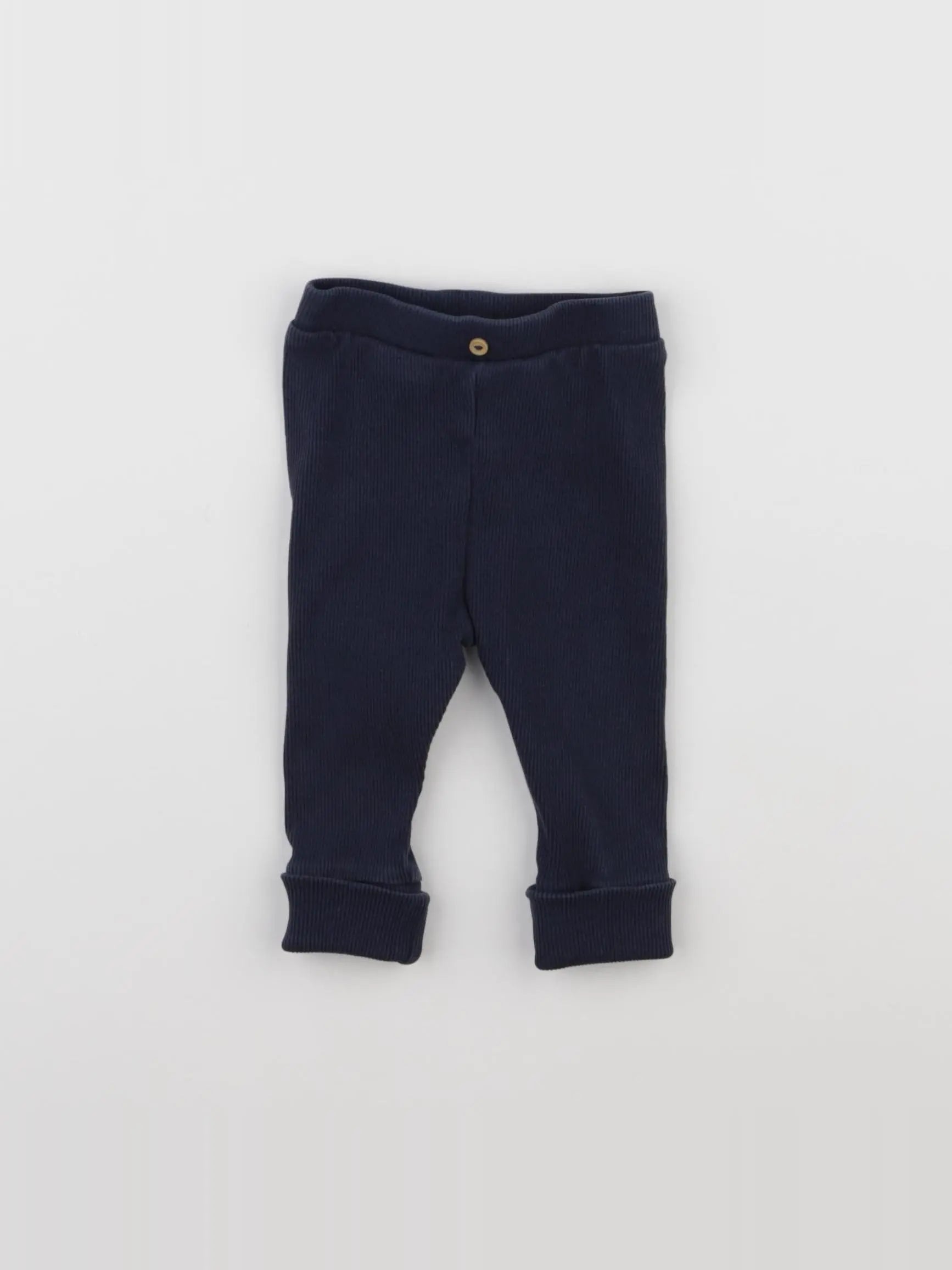 Vertbaudet - legging bleu - 6 mois