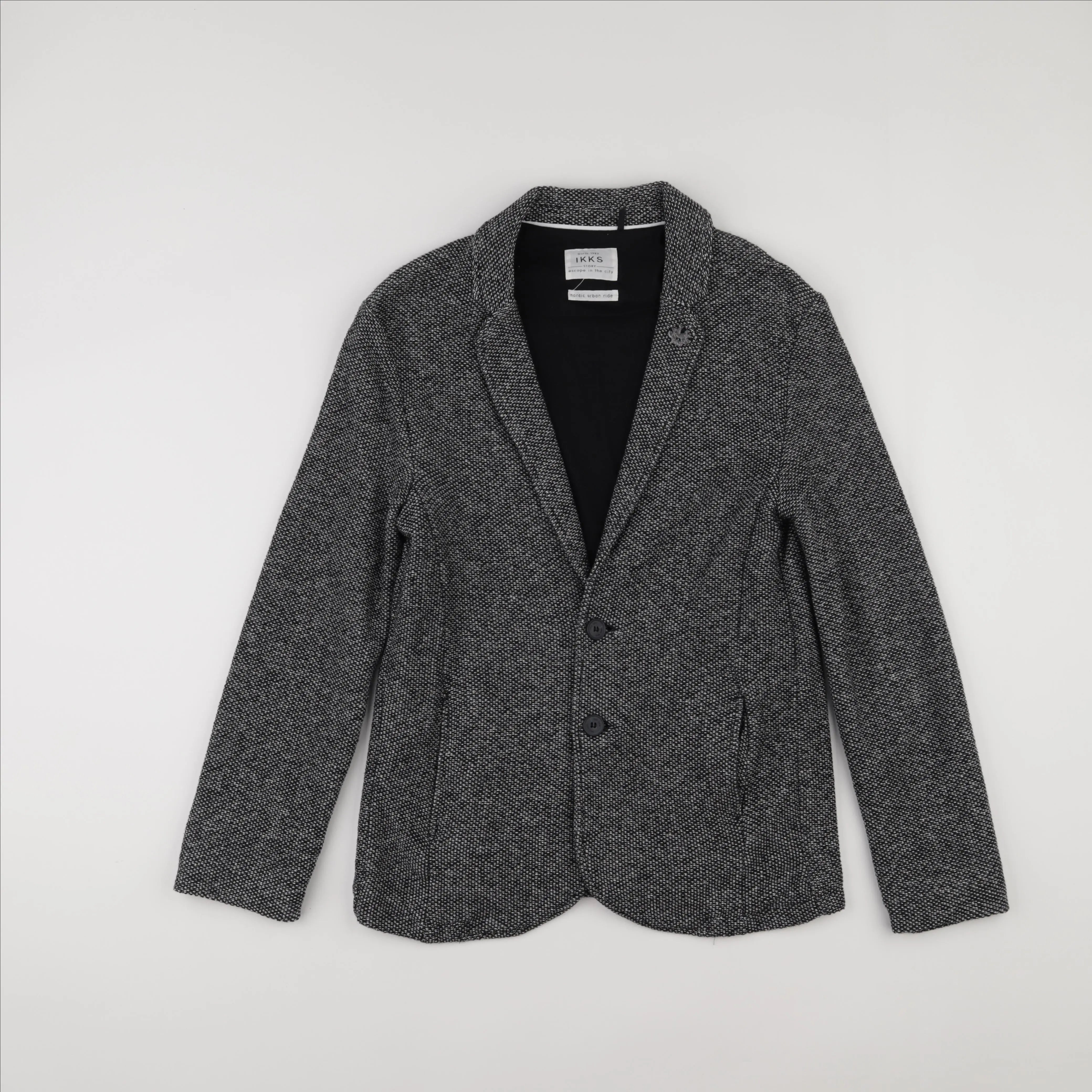 IKKS - veste gris, noir - 14 ans