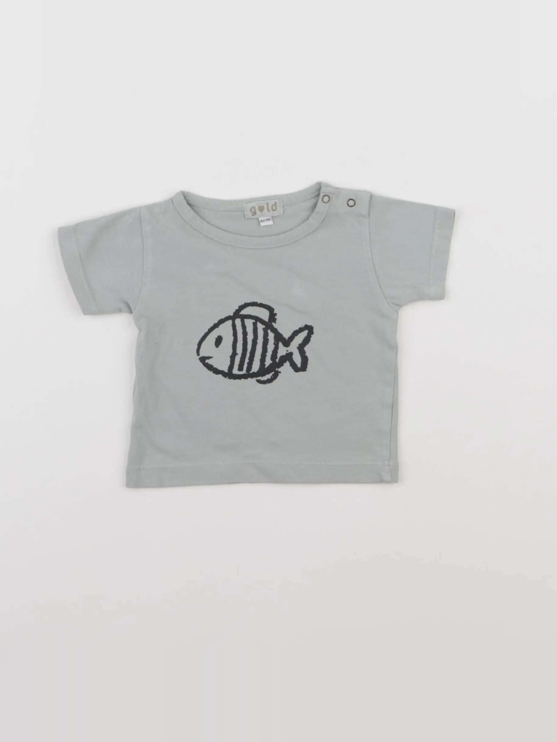 Heart of gold - tee-shirt vert - 3 mois