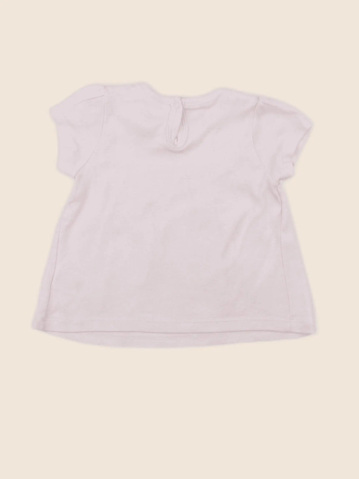 Petit Bateau - tee-shirt rose - 12 mois