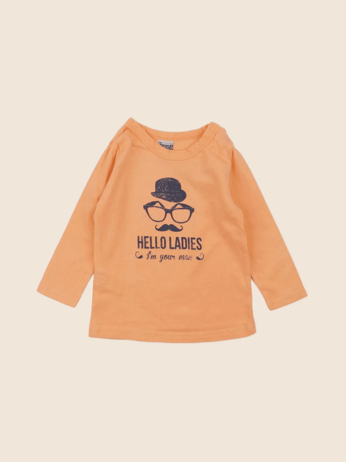 Tape à l'oeil - tee-shirt orange - 12 mois