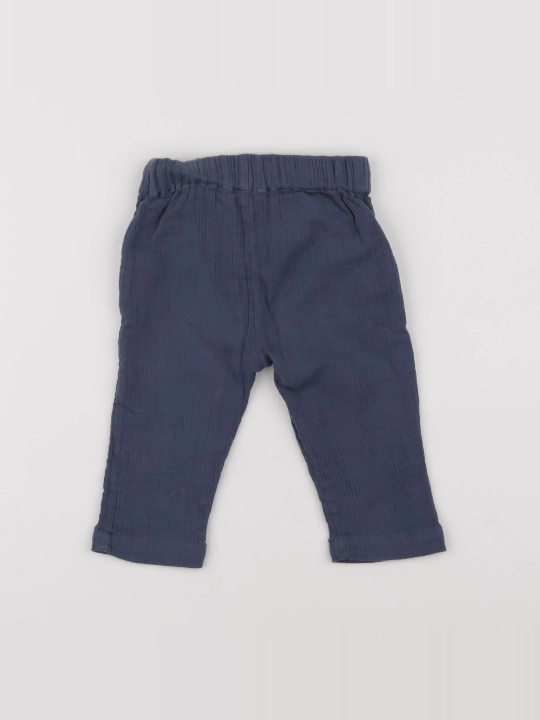Boutchou - pantalon bleu - 6 mois