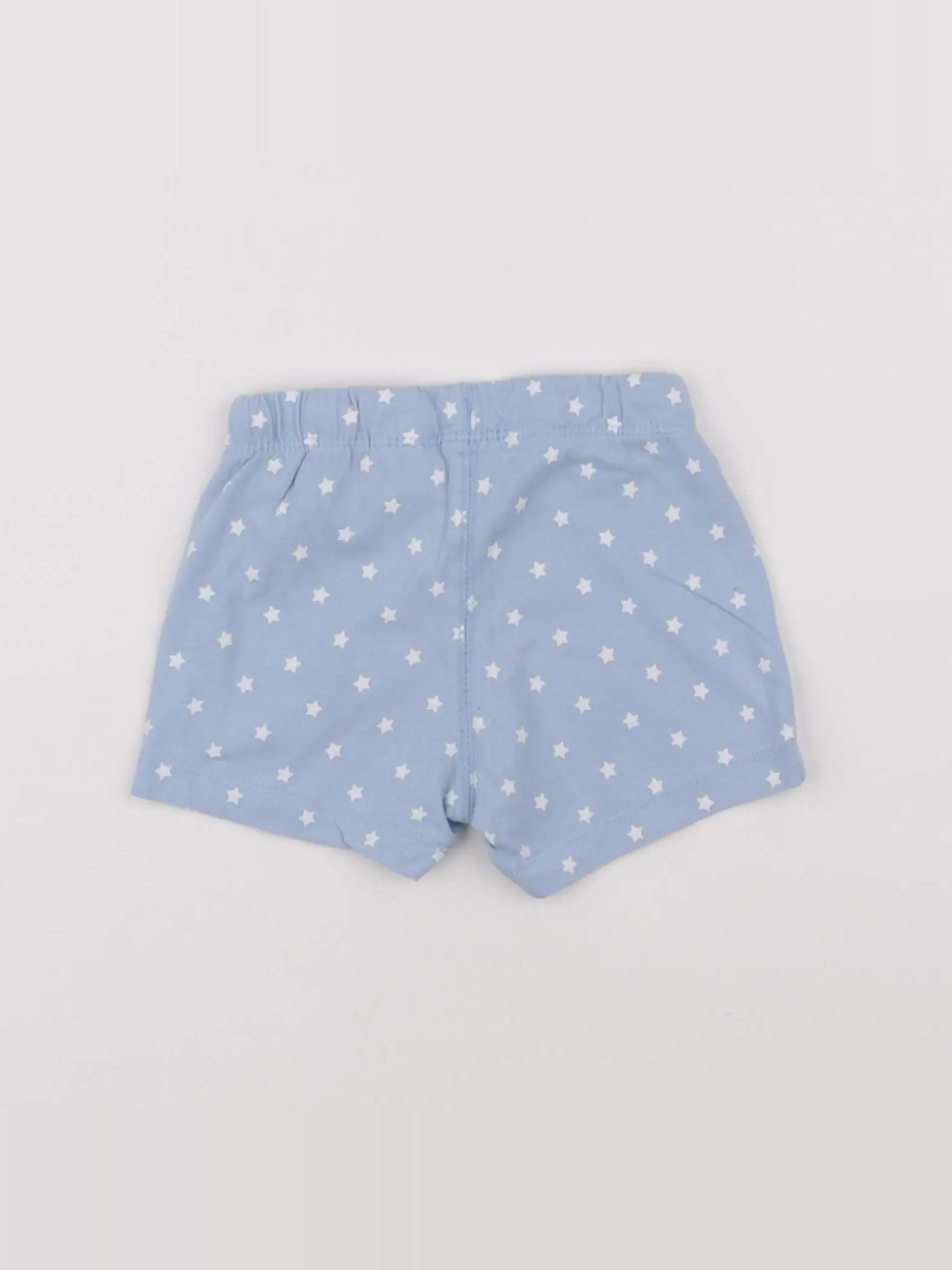 H&M - short bleu - 6 mois