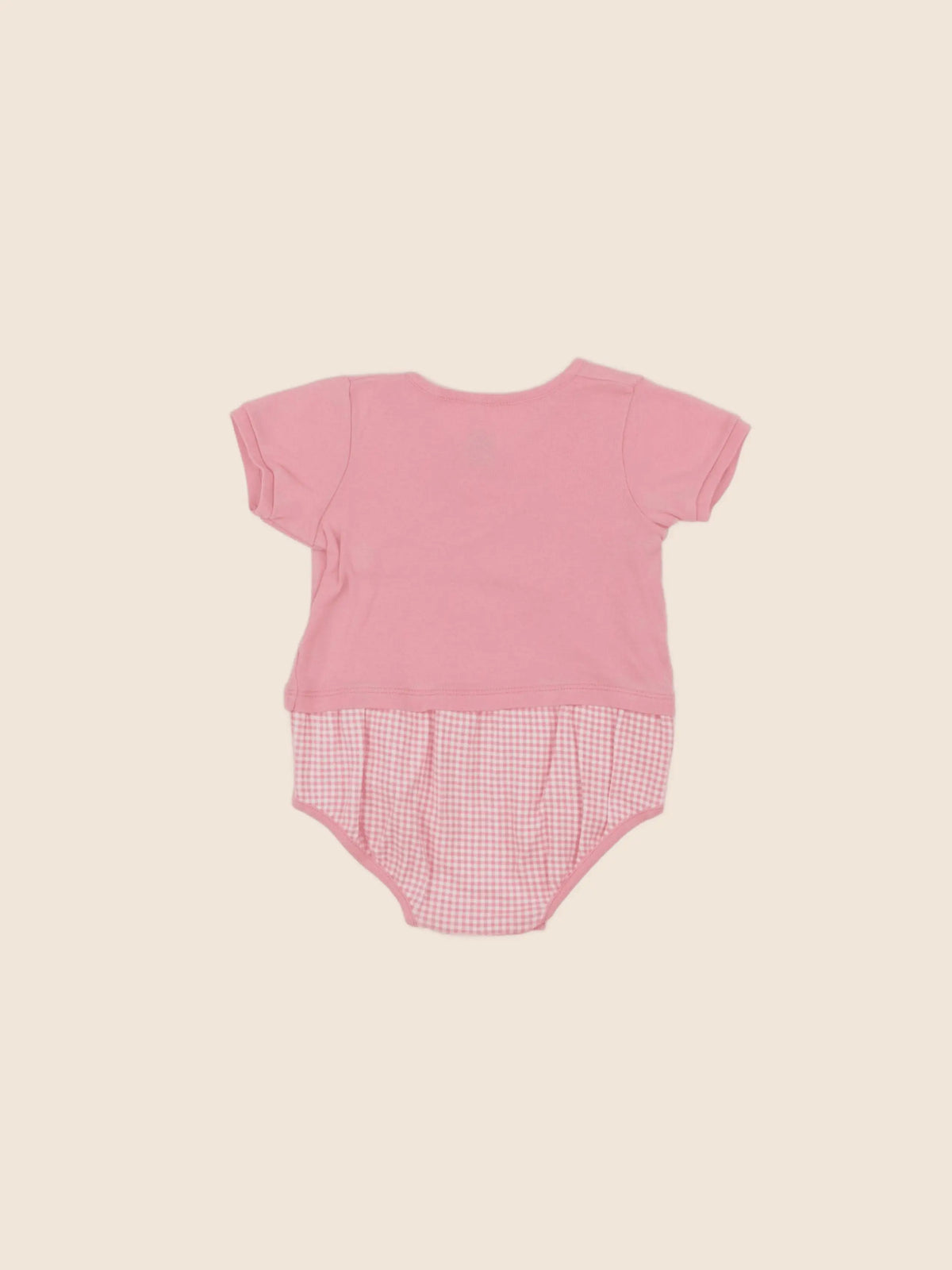 Petit Bateau - combinaison rose - 6 mois