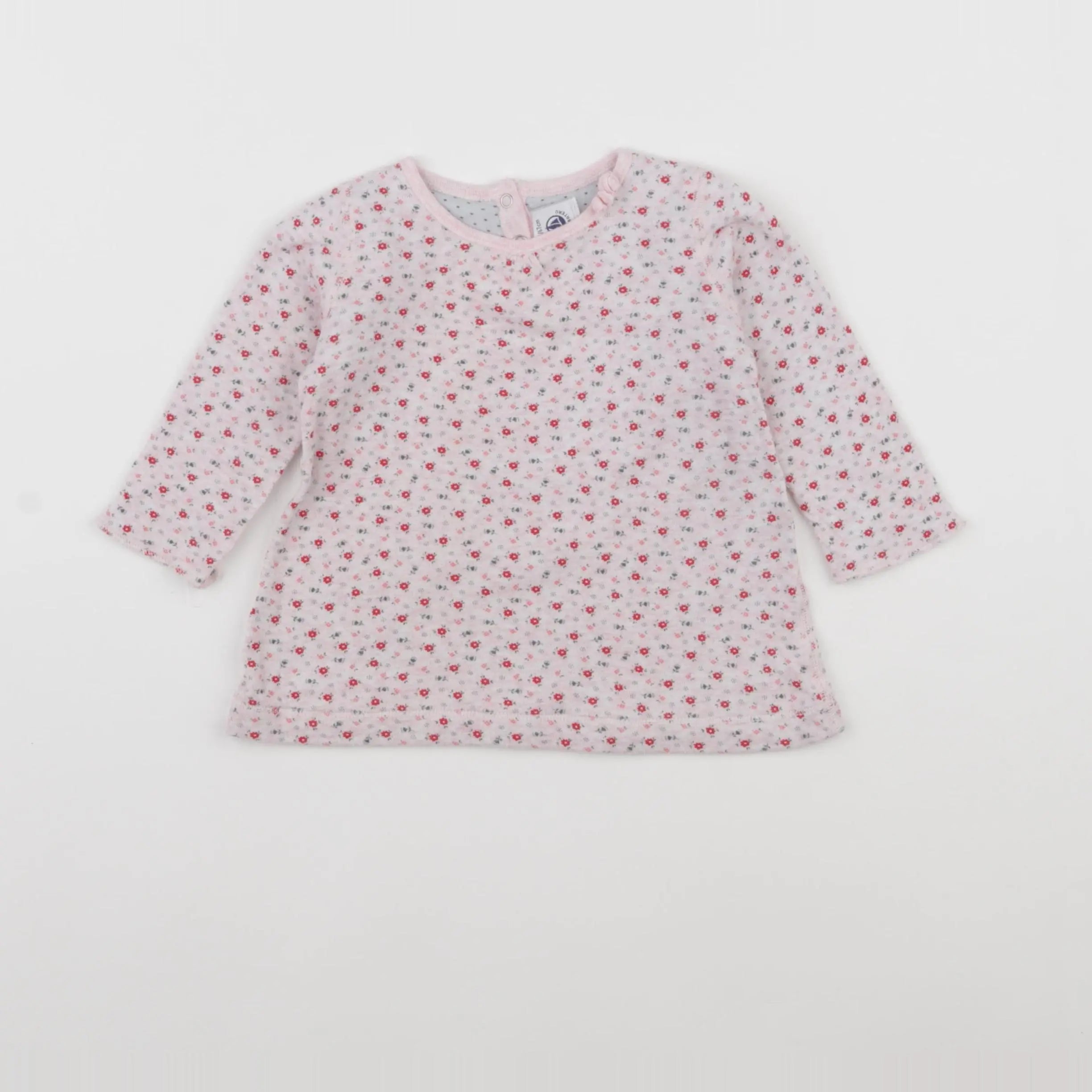 Petit Bateau - robe rose - 6 mois
