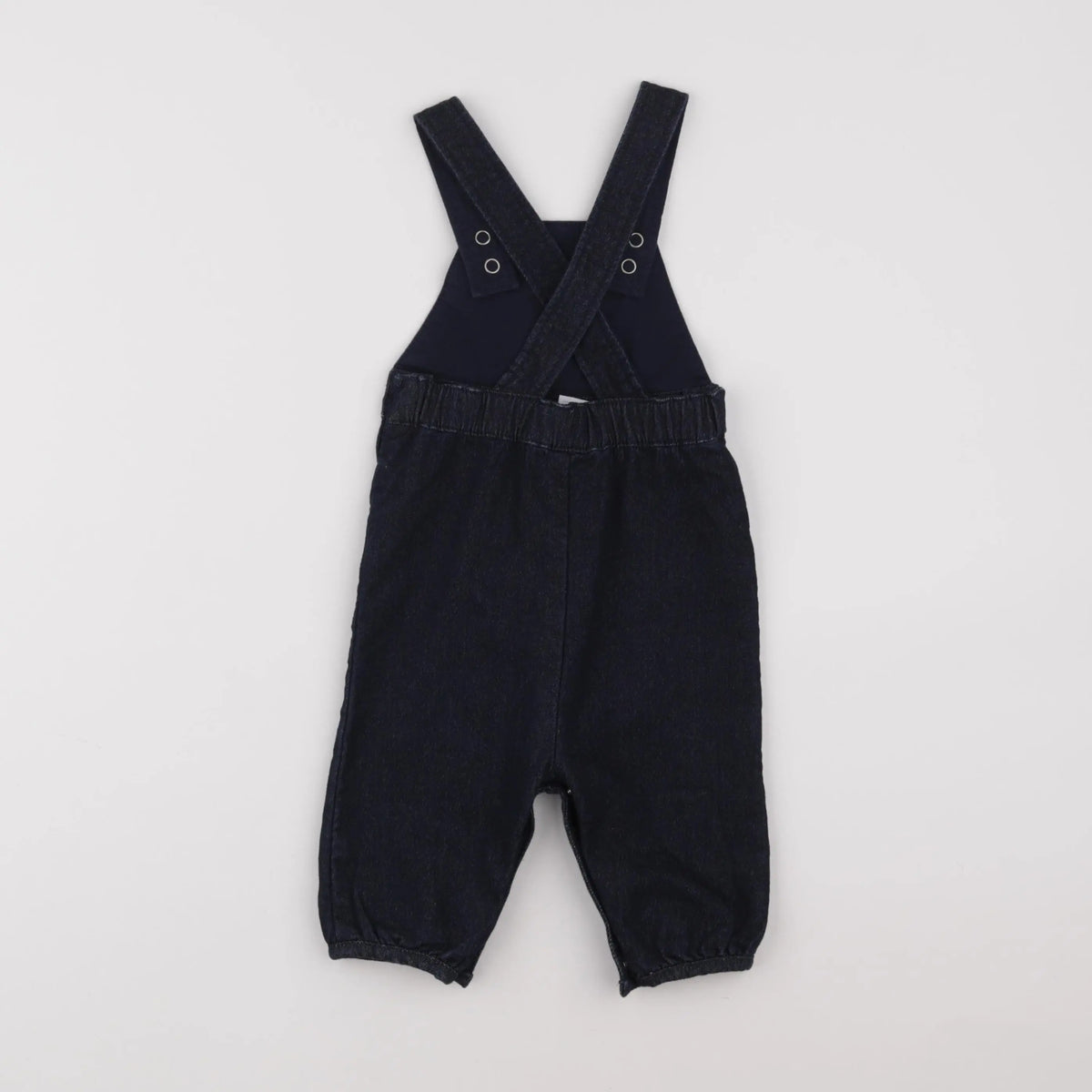 Petit Bateau - salopette bleu - 6 mois