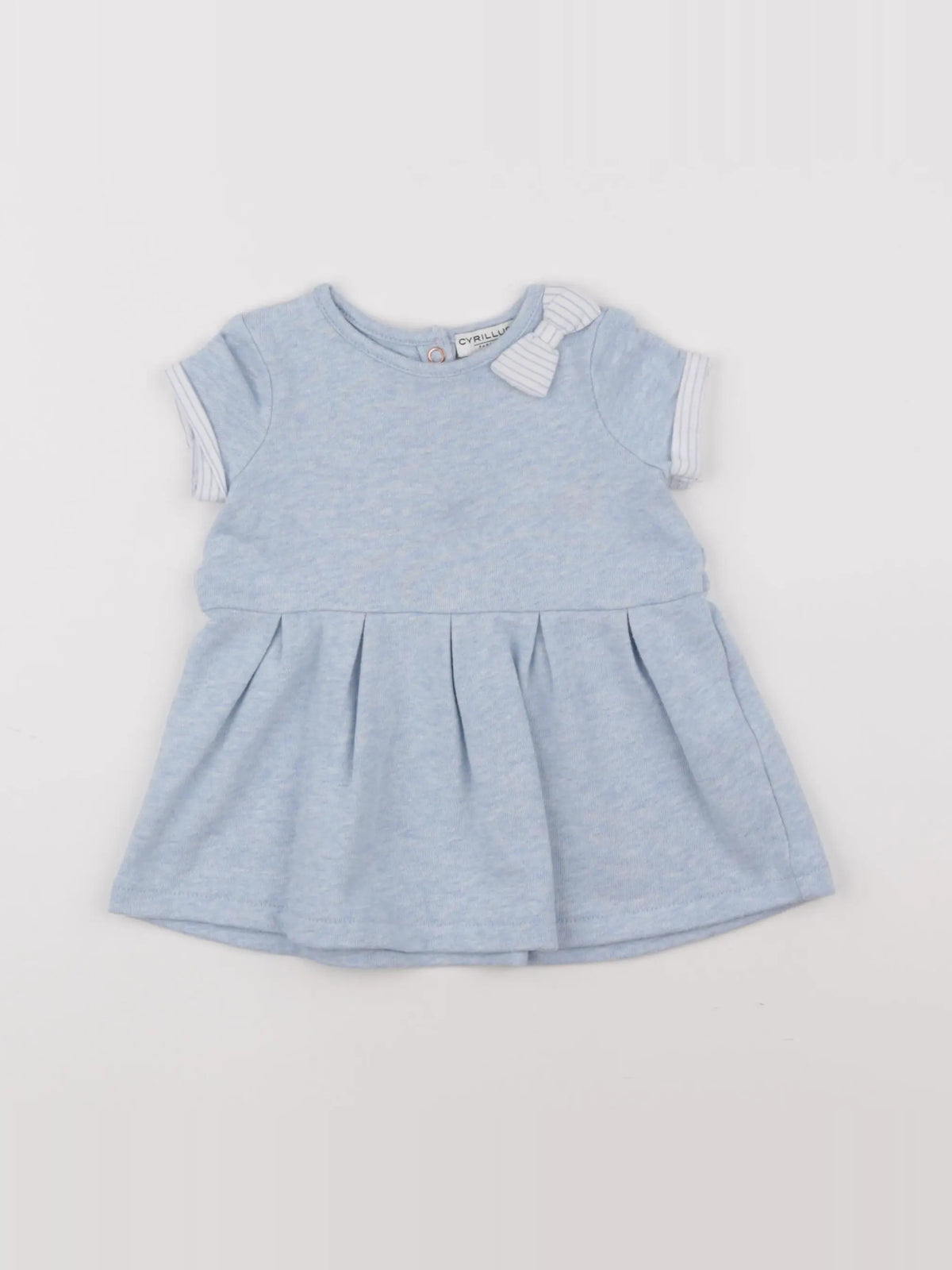 Cyrillus - robe bleu - 6 mois