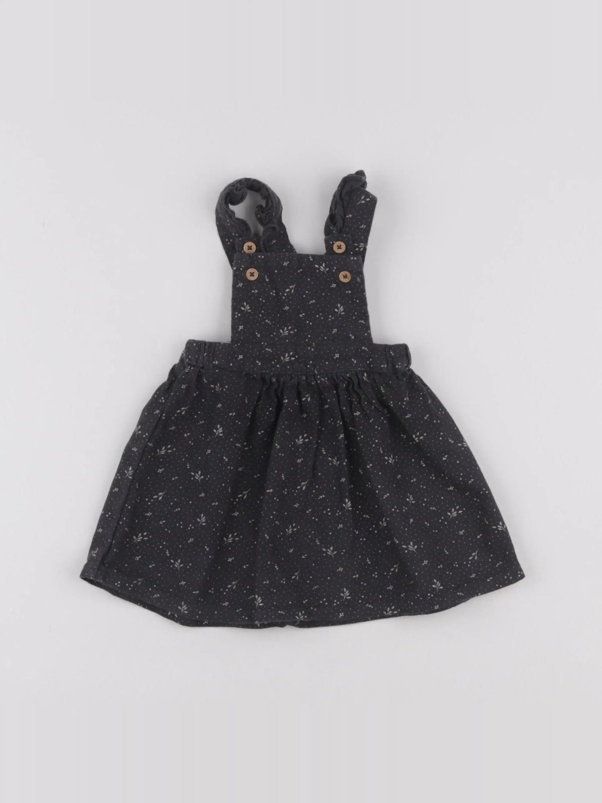 Vertbaudet - robe gris - 6 mois