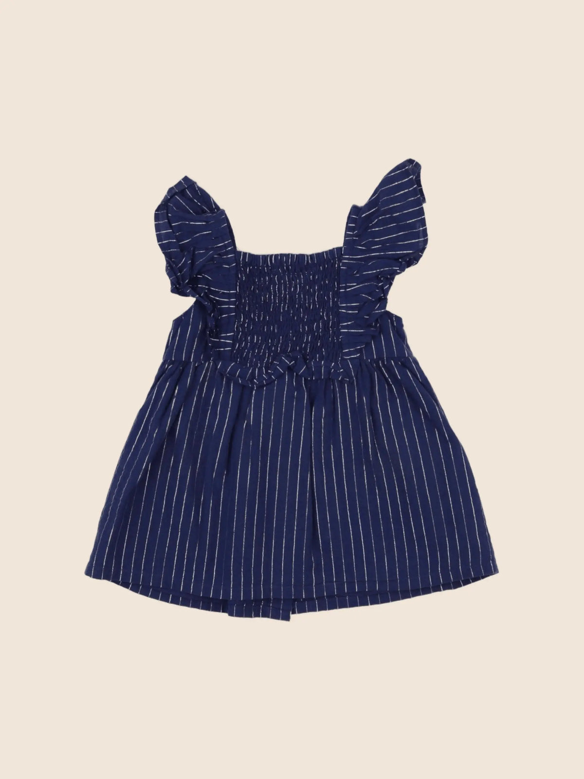 Vertbaudet - robe bleu, argent - 3 mois