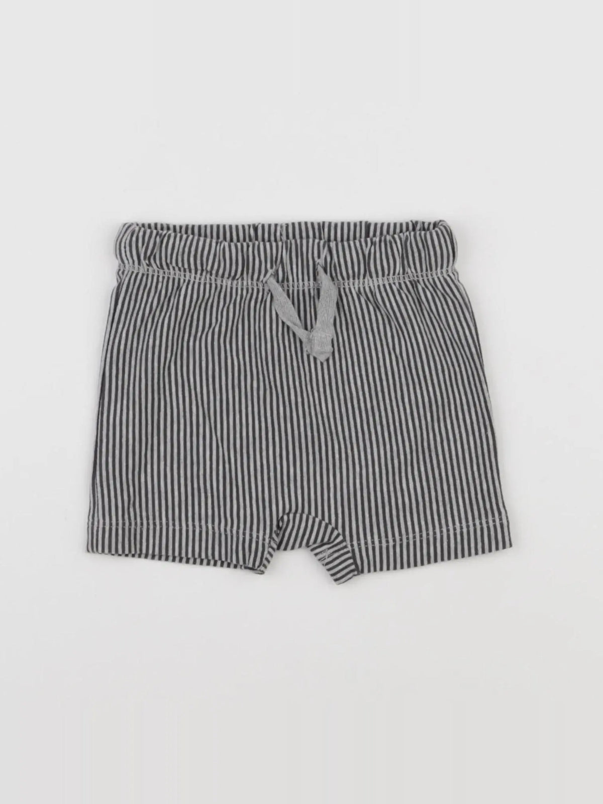 H&M - short gris - 2/4 mois