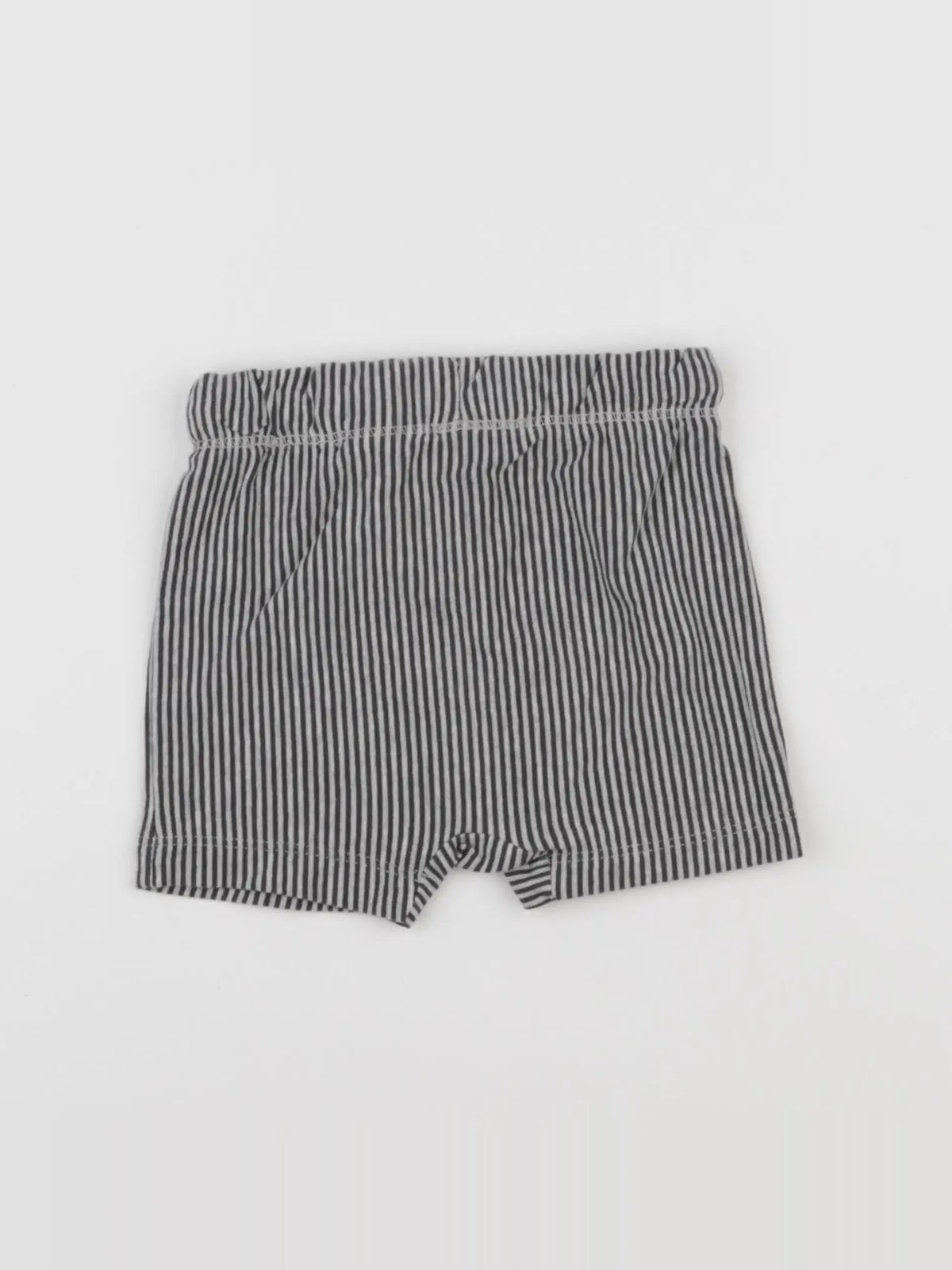 H&M - short gris - 2/4 mois